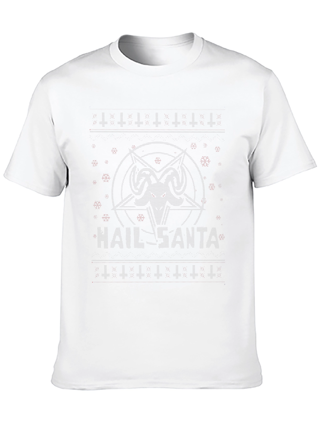 Hail Santa T-Shirt - Inverted Cross Christmas