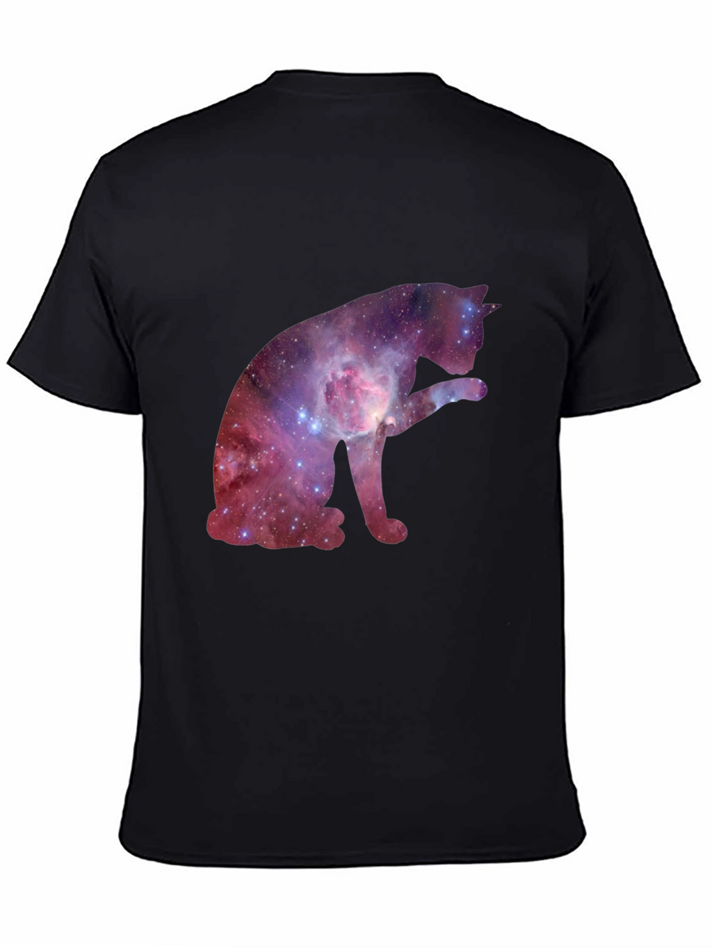 Galaxy Cat T-Shirt - Cosmic Feline Tee