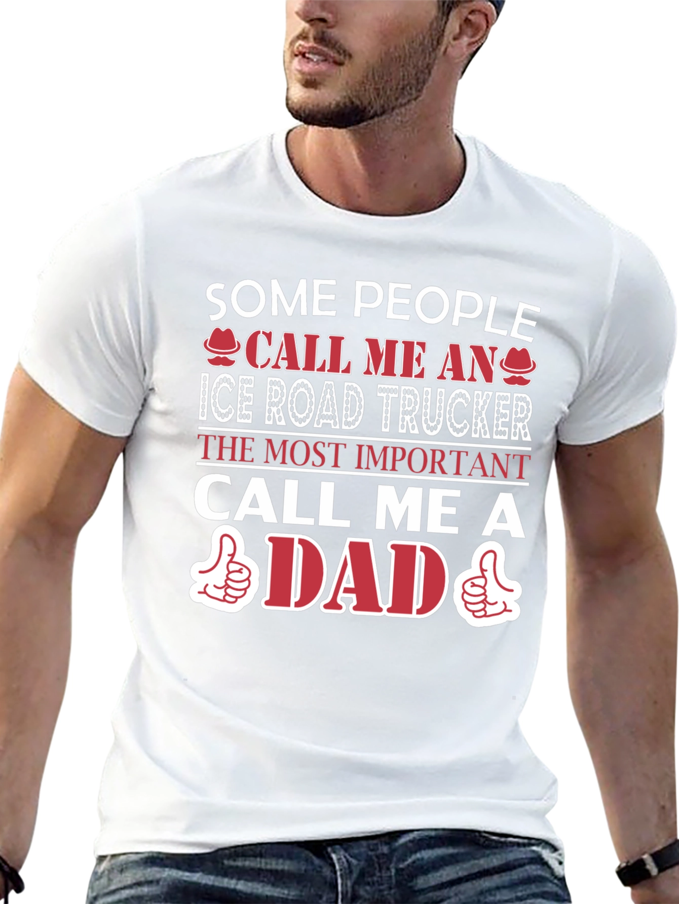 Ice Road Trucker Dad T-Shirt