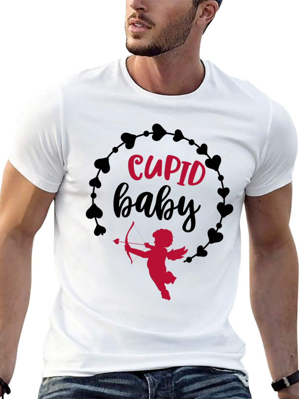 Cupid Baby Valentines Day T-Shirt
