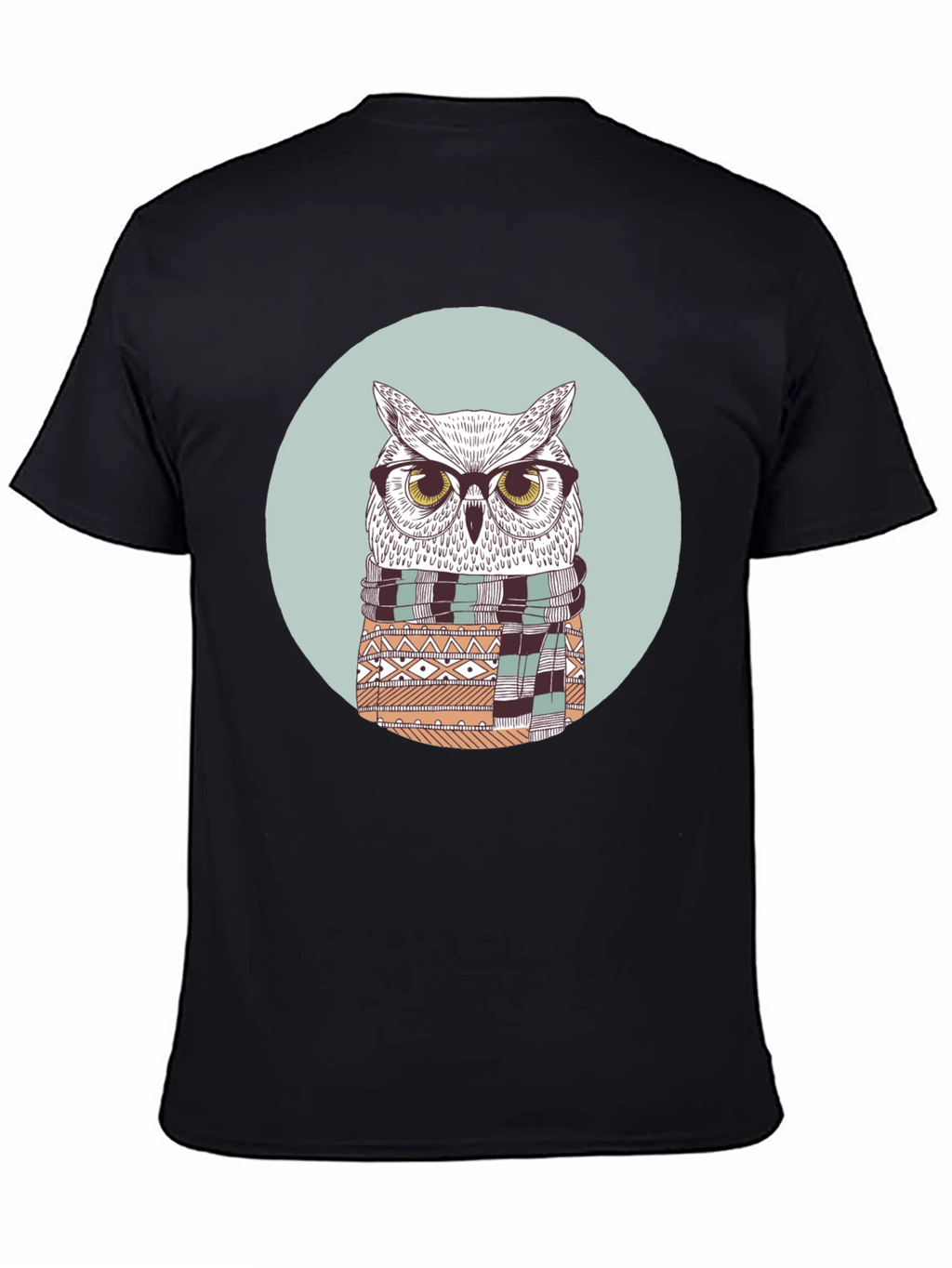Hipster Owl Graphic Tee - Stylish Bird Lover T-Shirt
