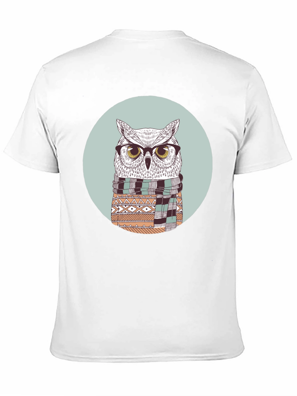 Hipster Owl Graphic Tee - Stylish Bird Lover T-Shirt