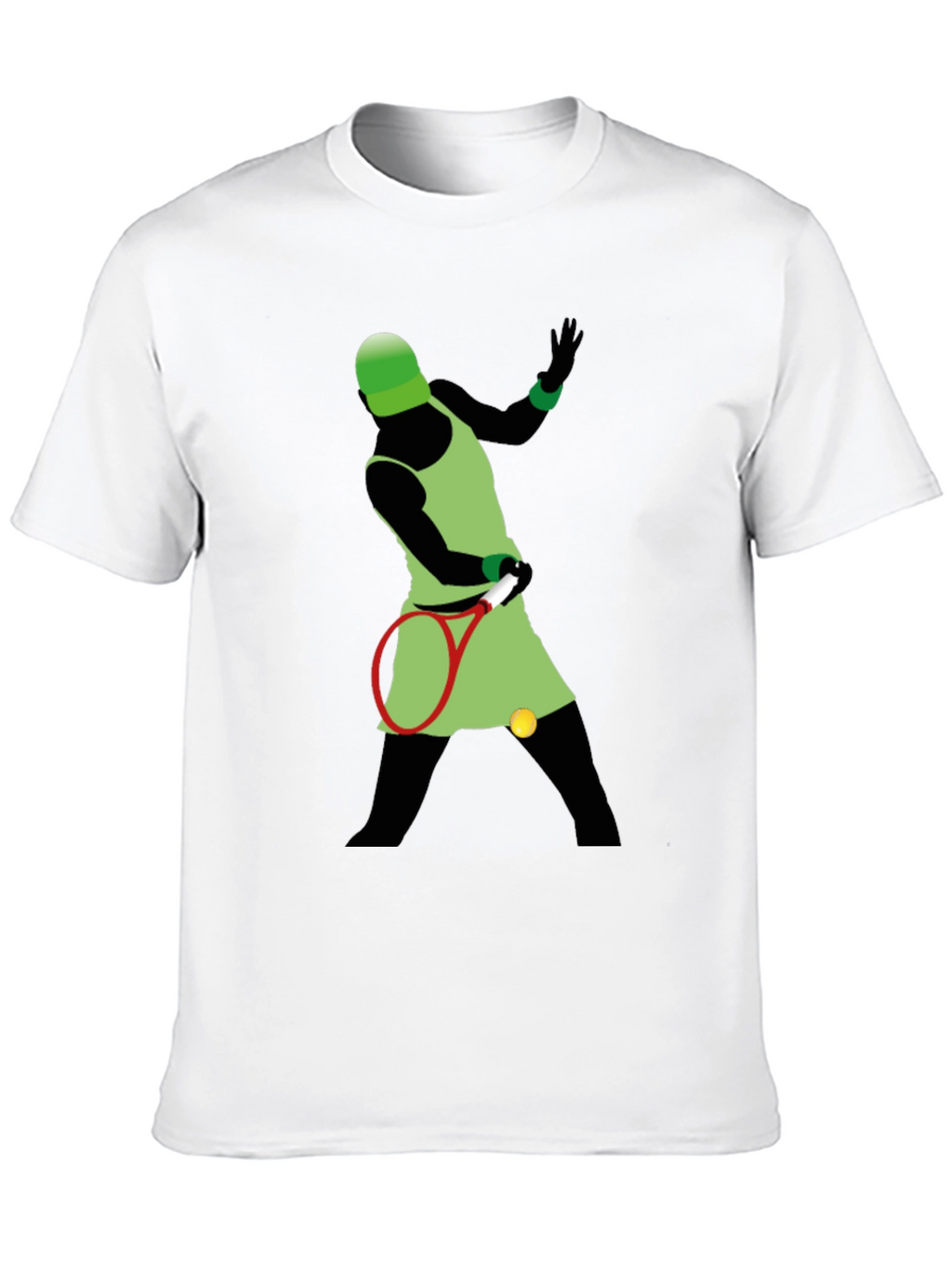 Tennis Player Graphic Tee