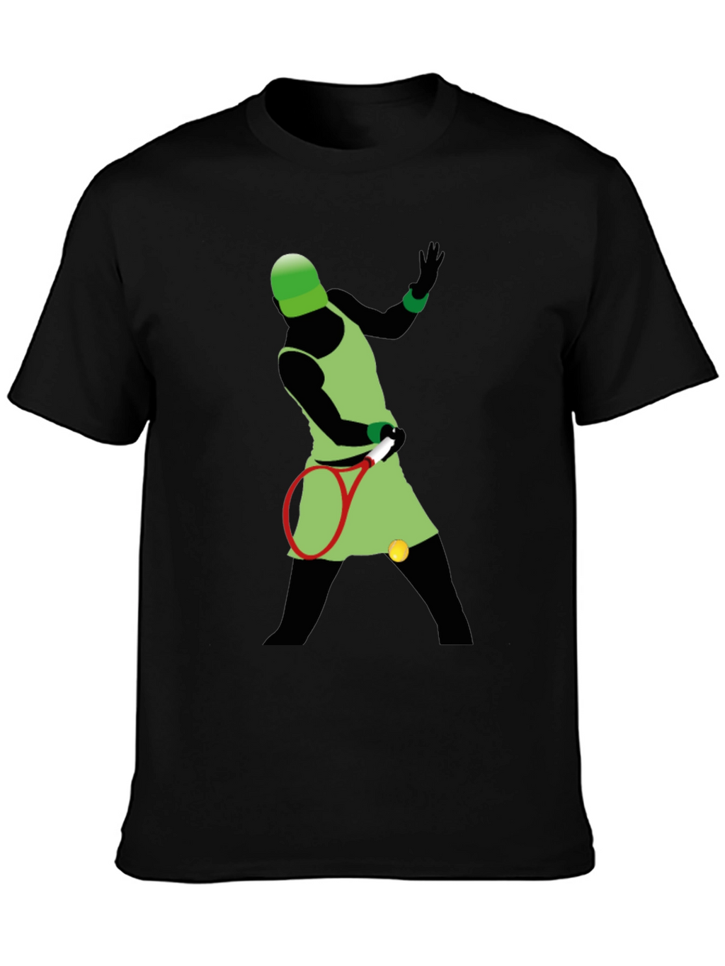 Tennis Player Graphic Tee