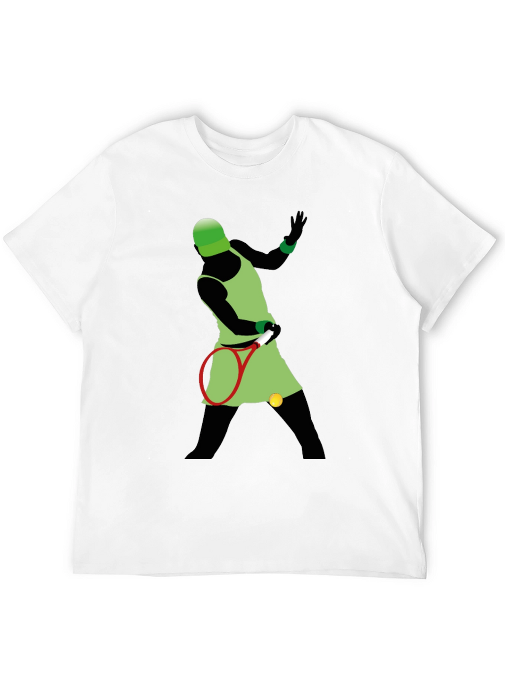 Tennis Player Graphic Tee