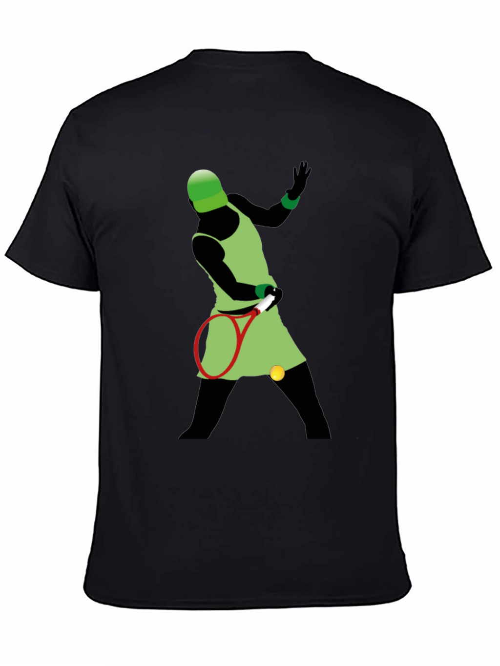 Tennis Player Graphic Tee