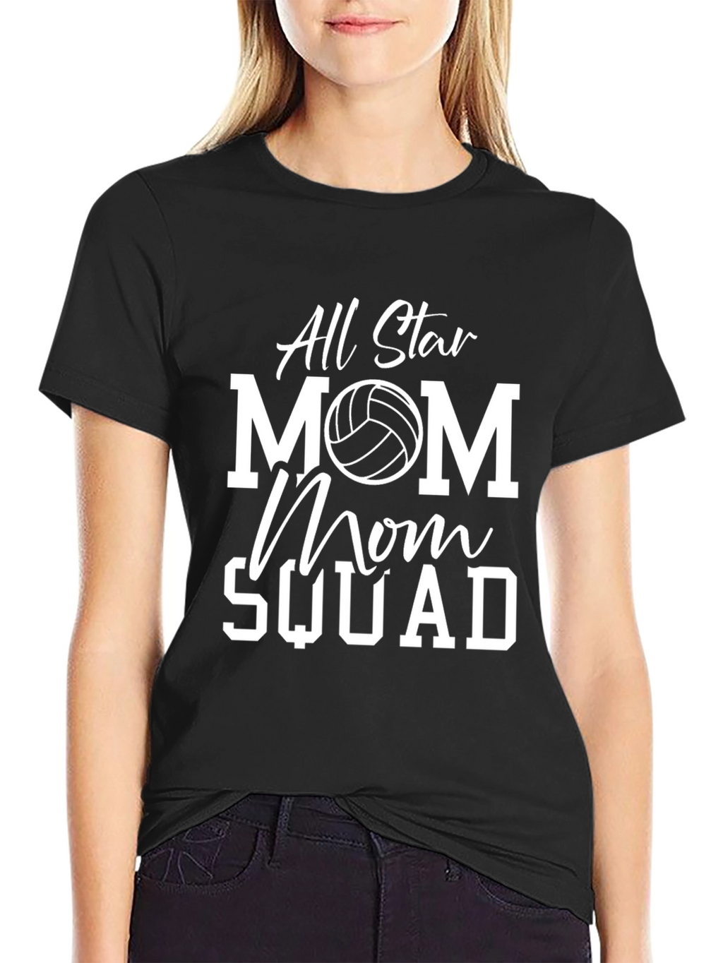 All Star Mom Squad Volleyball T-Shirt