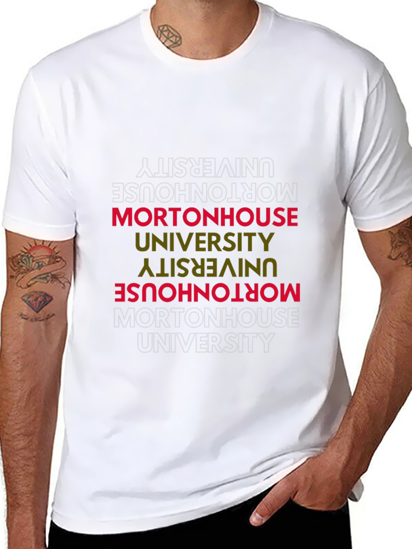 Mortonhouse University T-Shirt Black