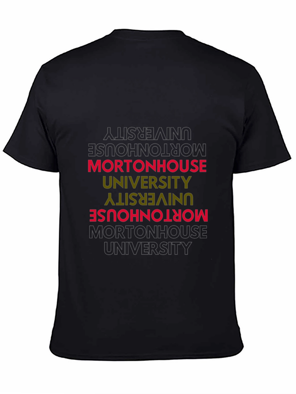 Mortonhouse University T-Shirt Black