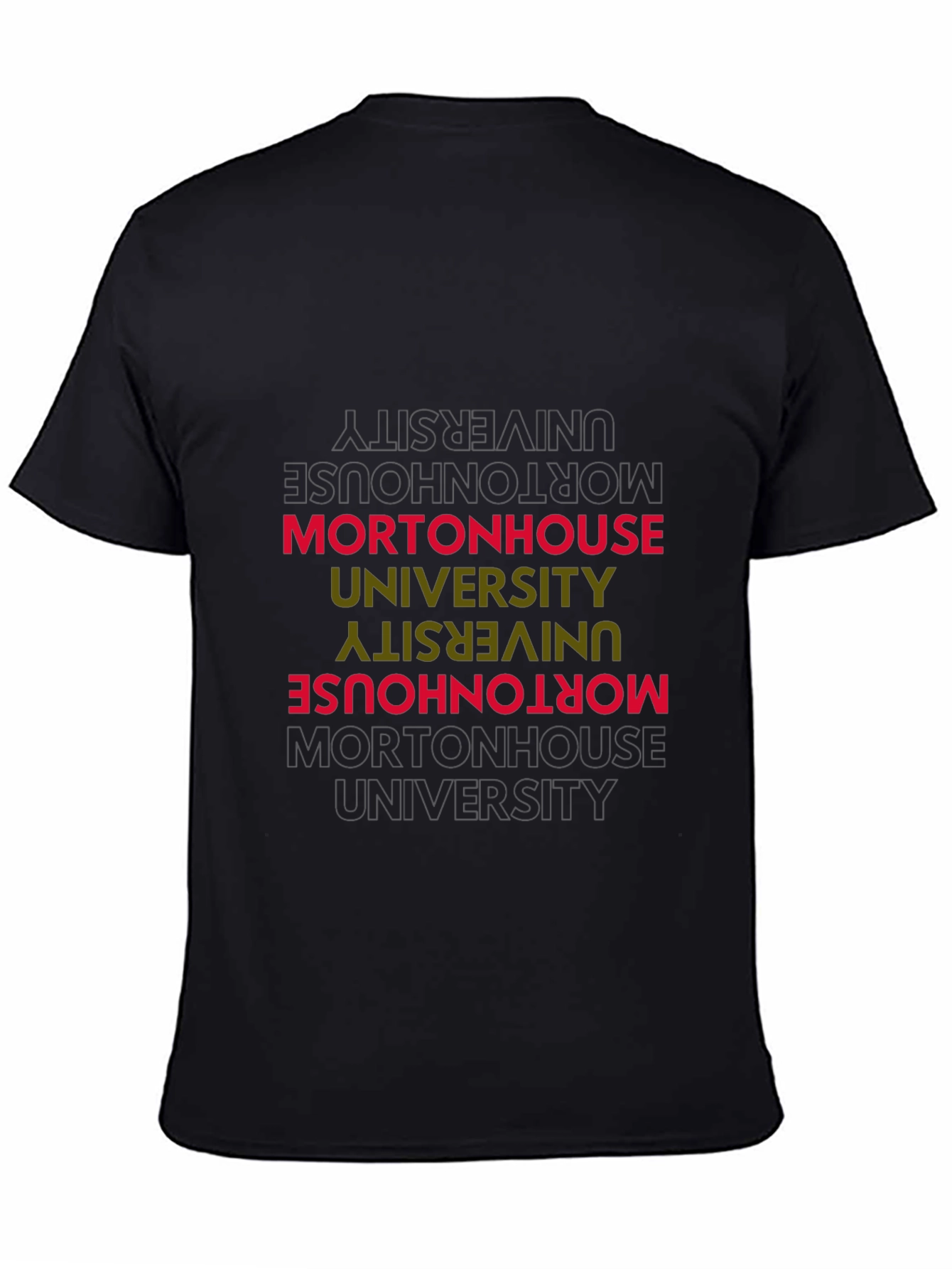 Mortonhouse University T-Shirt Black