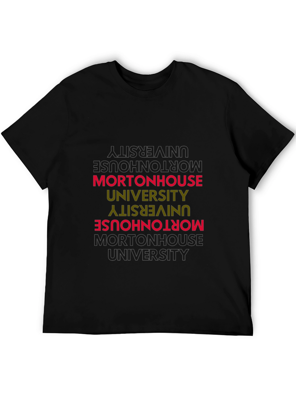 Mortonhouse University T-Shirt Black