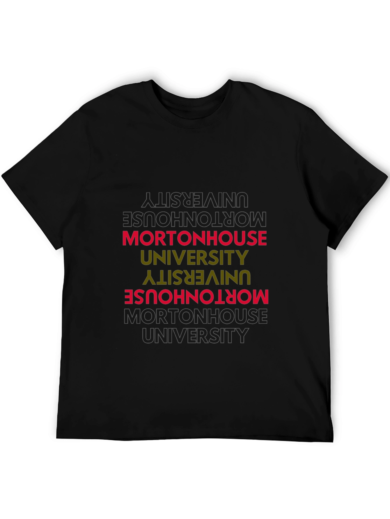 Mortonhouse University T-Shirt Black
