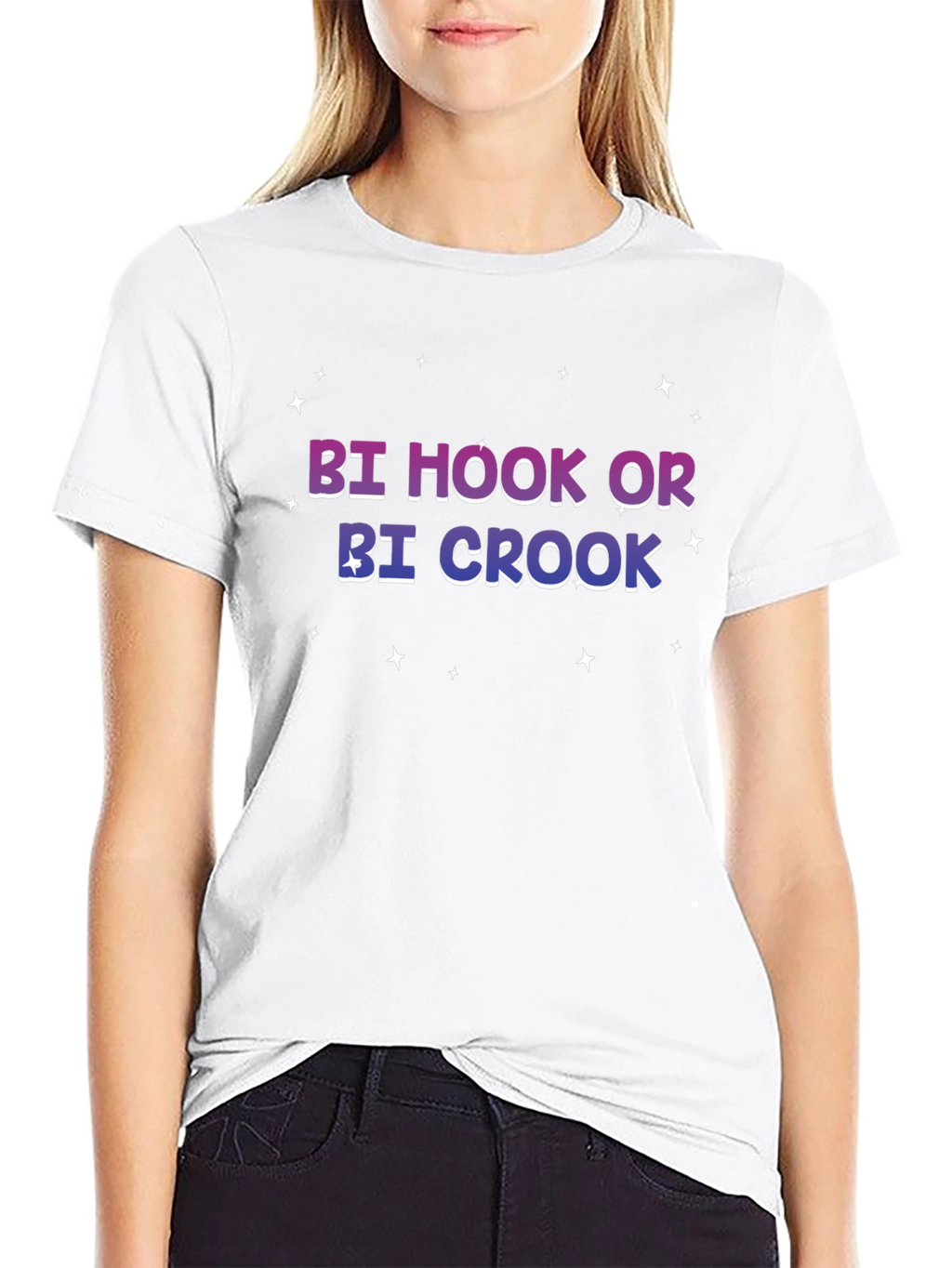 Bi Hook or Bi Crook T-Shirt