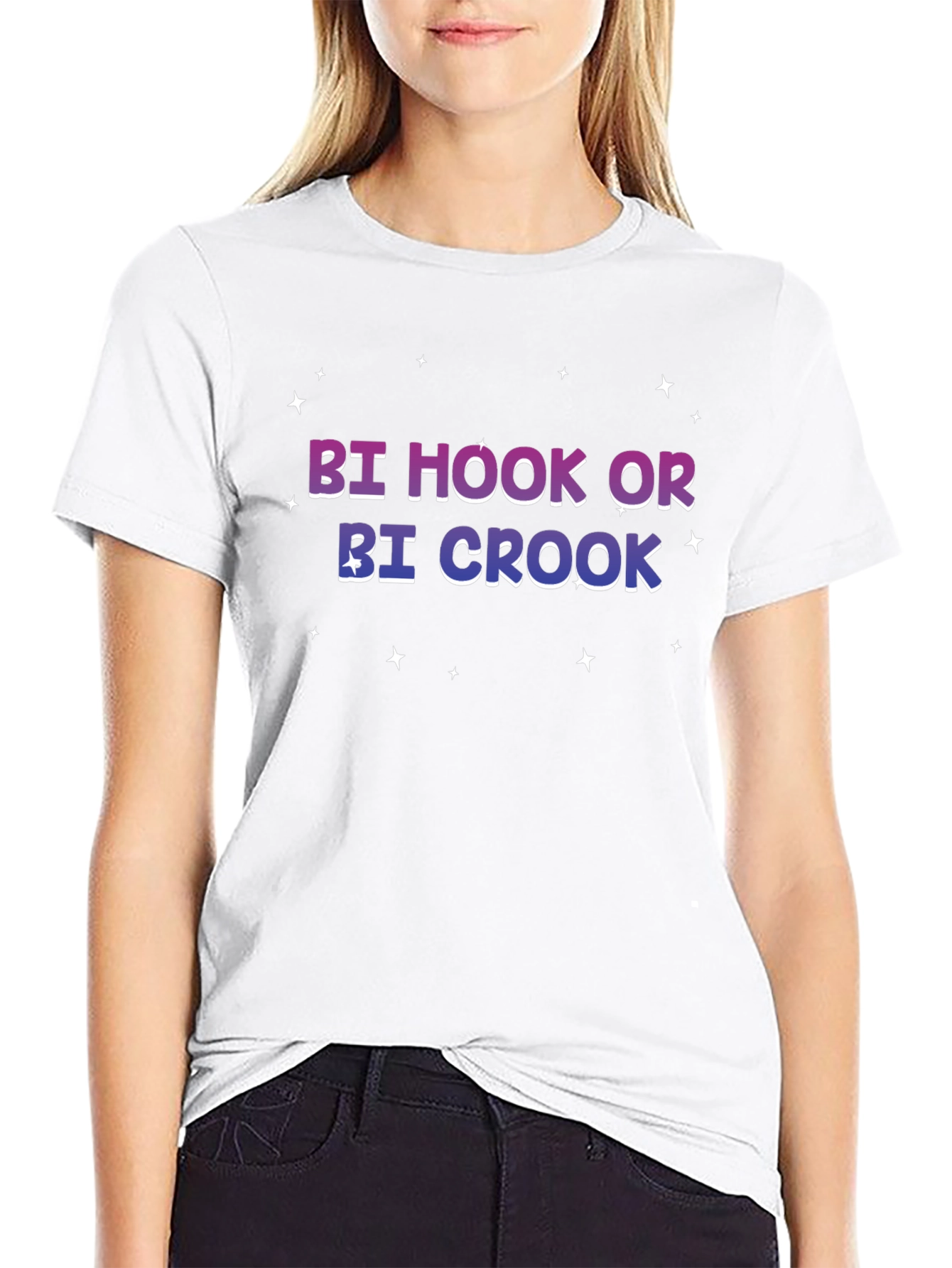 Bi Hook or Bi Crook T-Shirt
