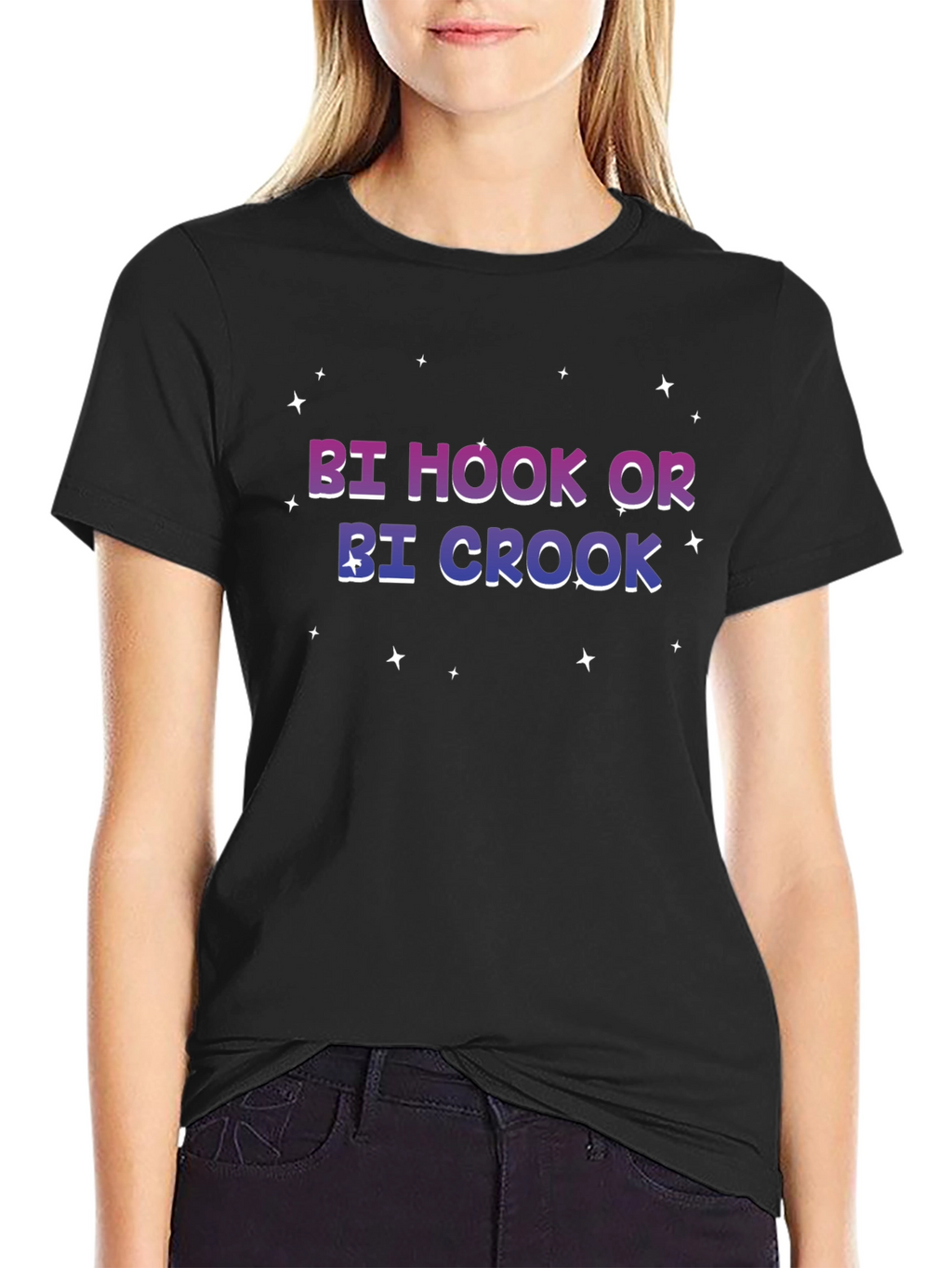 Bi Hook or Bi Crook T-Shirt