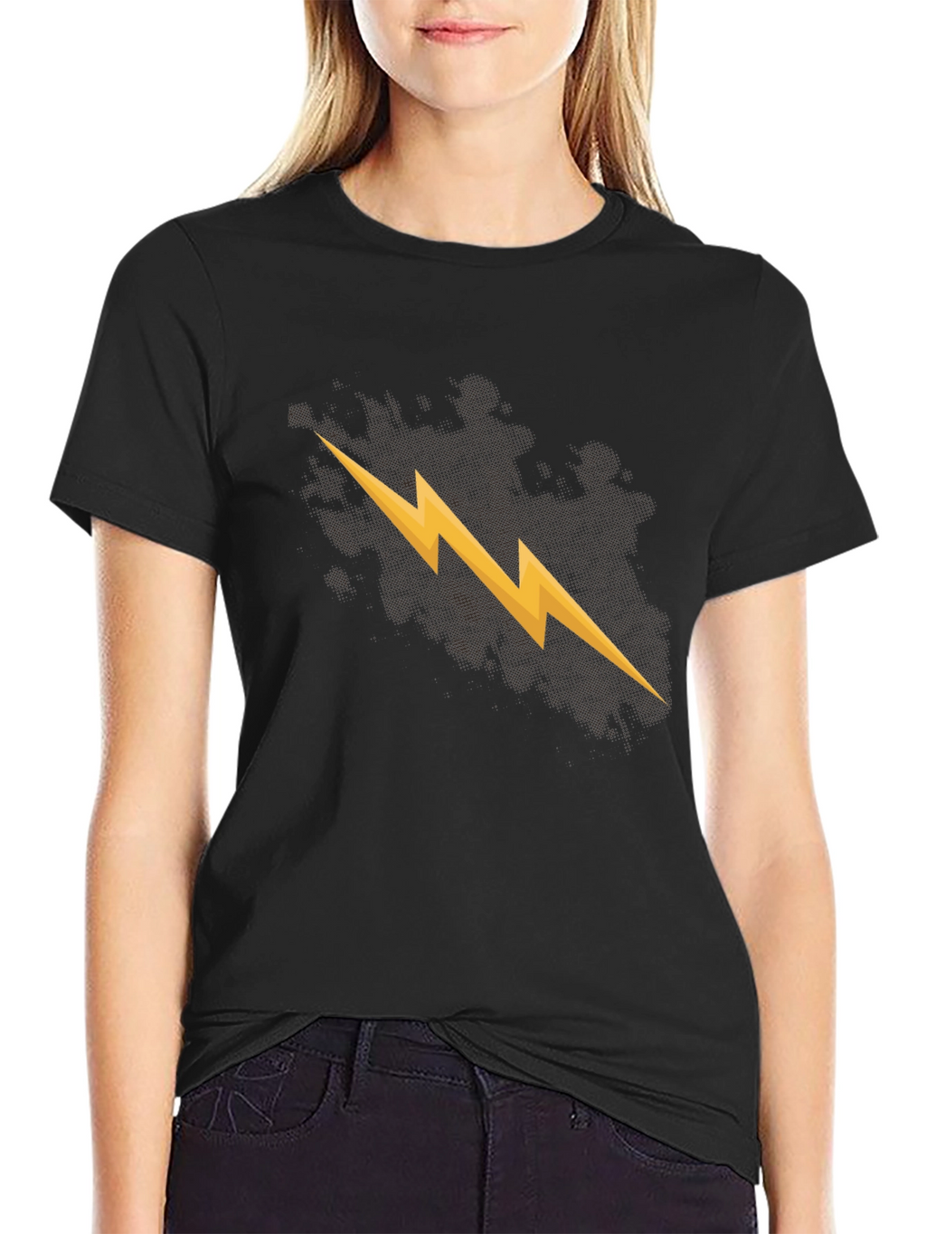 Flash Bolt Black T-Shirt