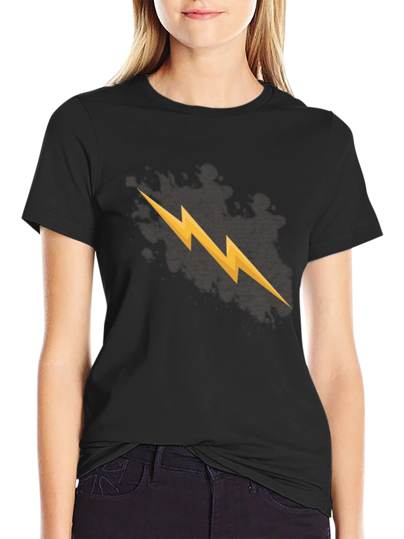 Flash Bolt Black T-Shirt