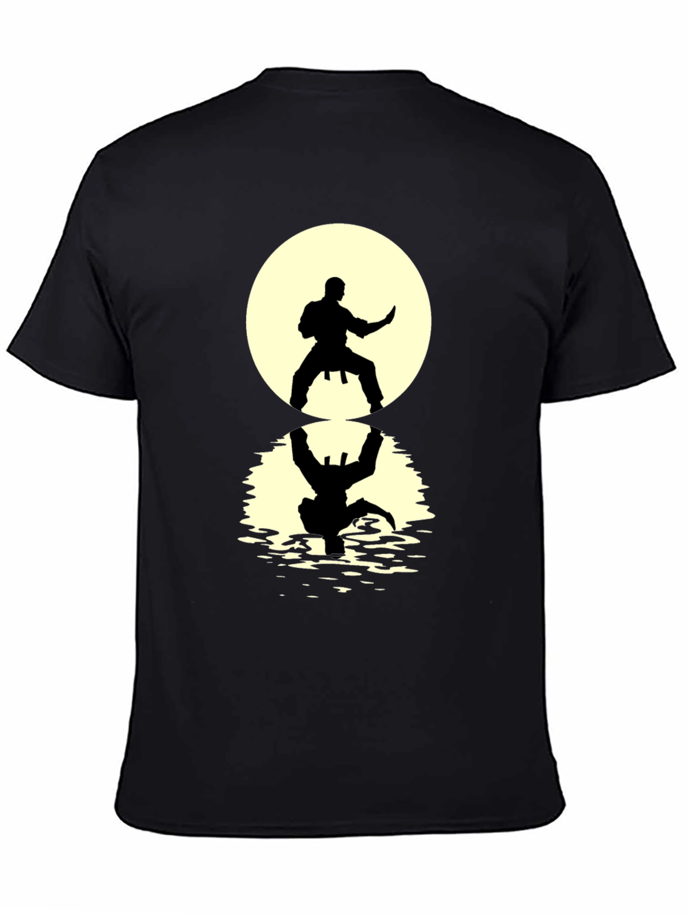 Karate Silhouette T-Shirt - Martial Arts Design