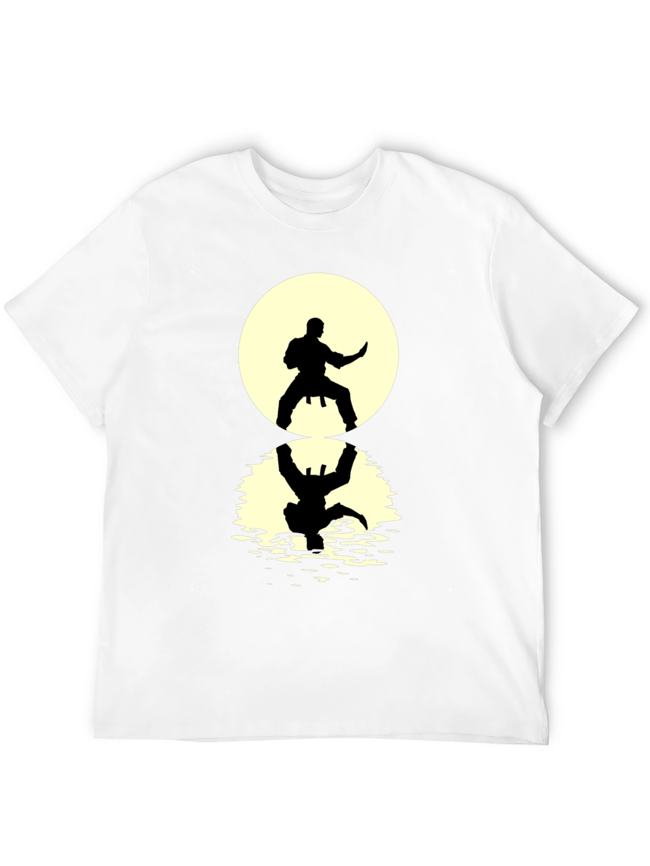 Karate Silhouette T-Shirt - Martial Arts Design