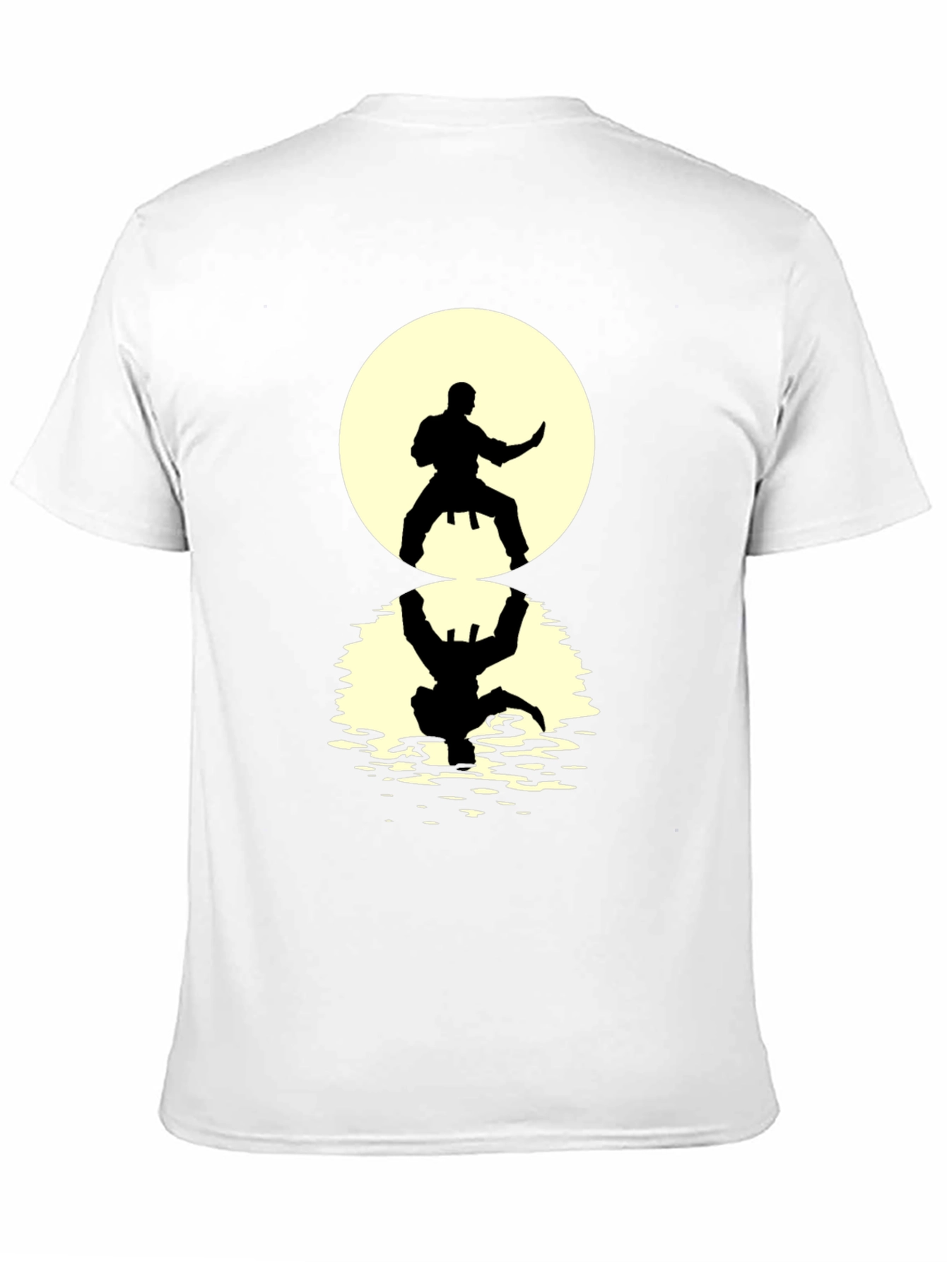 Karate Silhouette T-Shirt - Martial Arts Design