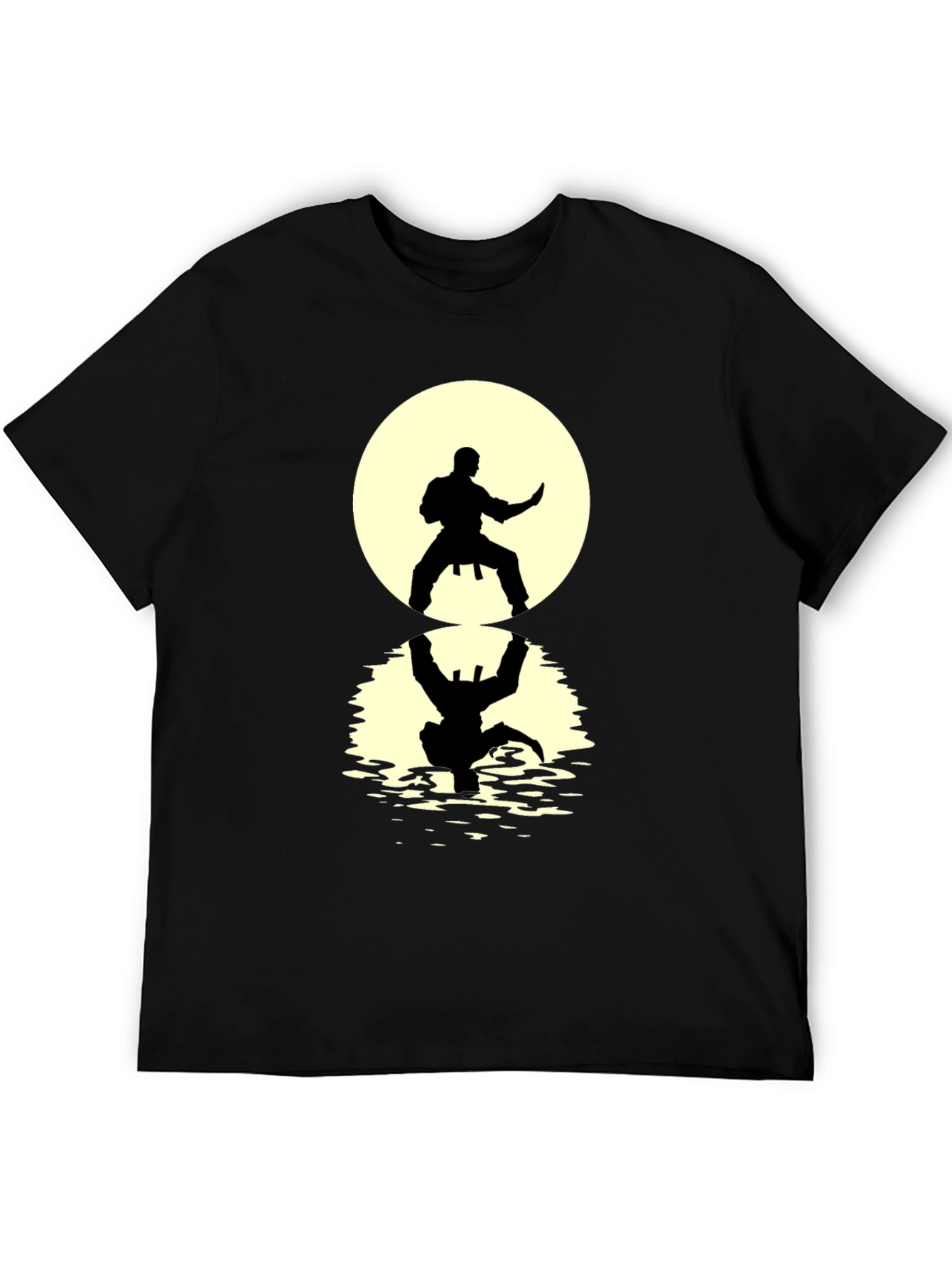 Karate Silhouette T-Shirt - Martial Arts Design