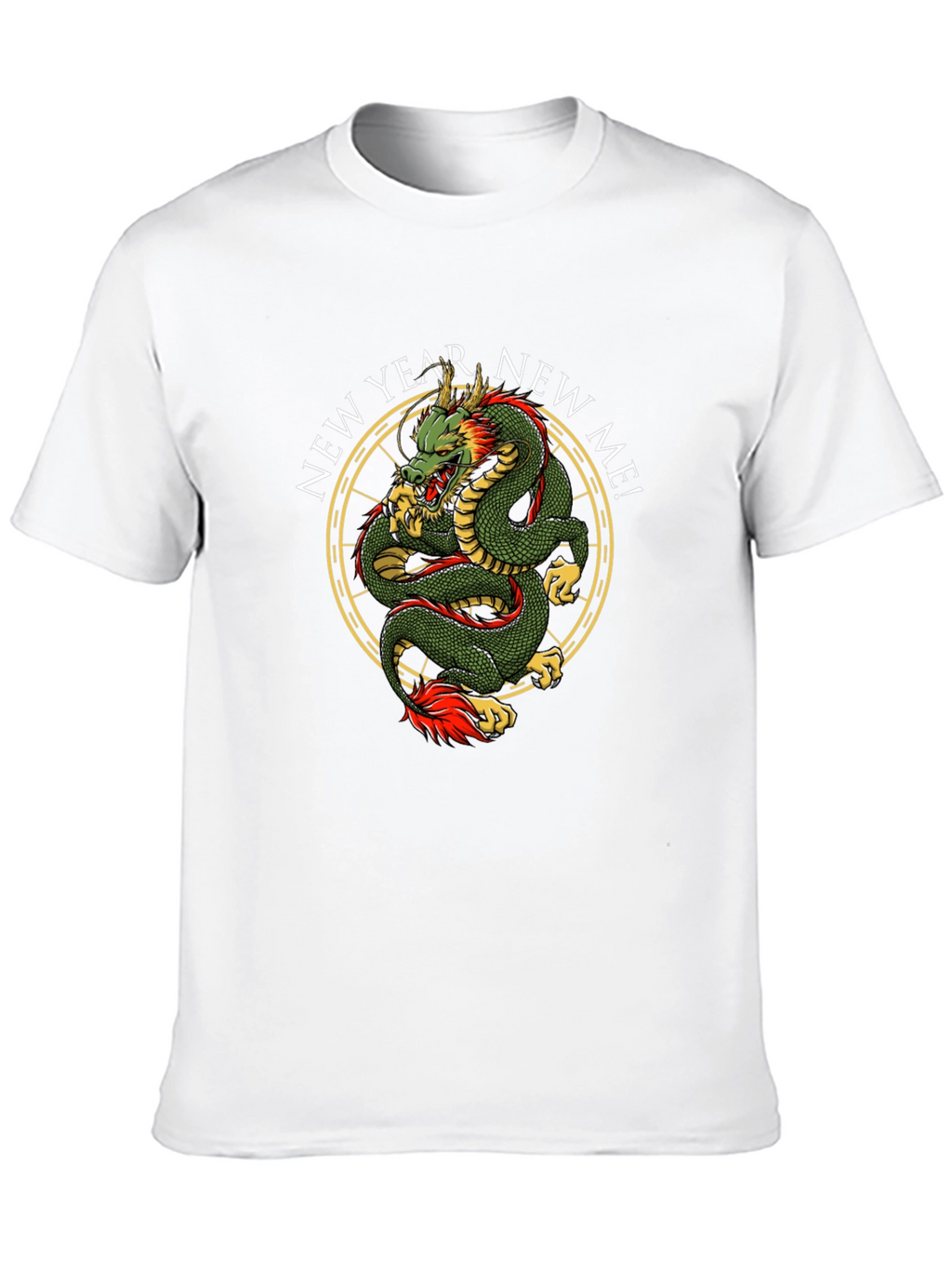 New Year New Me Dragon Graphic Tee