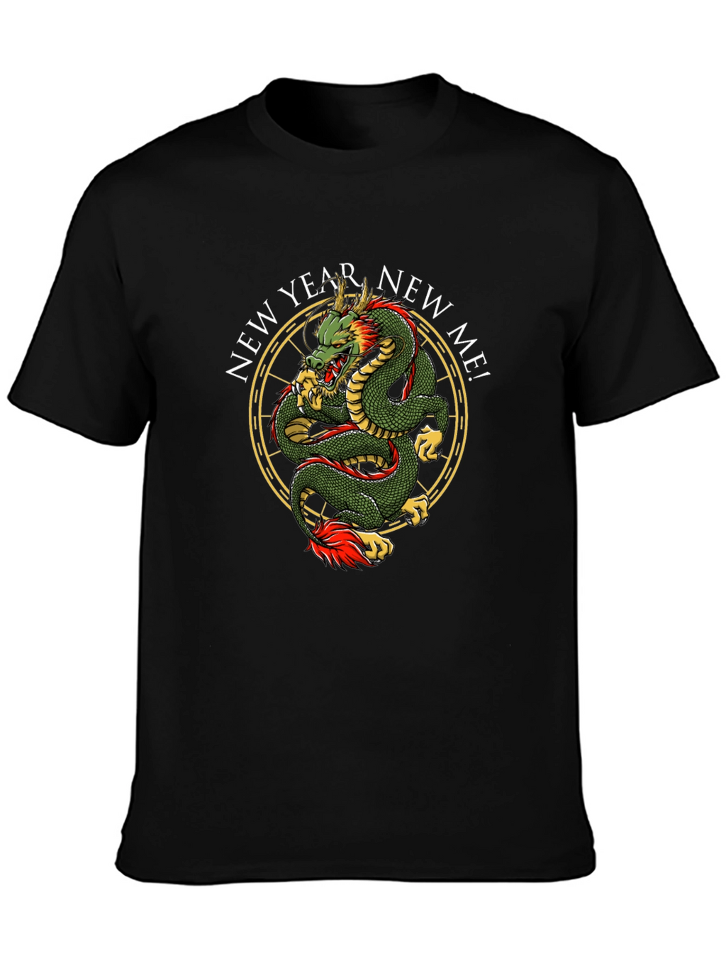 New Year New Me Dragon Graphic Tee