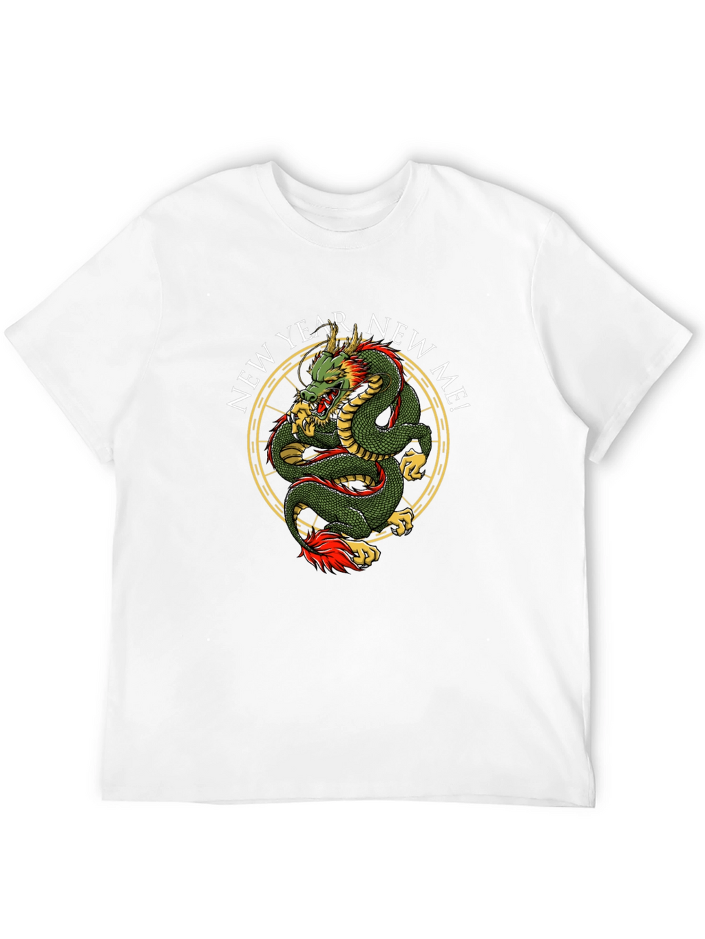 New Year New Me Dragon Graphic Tee