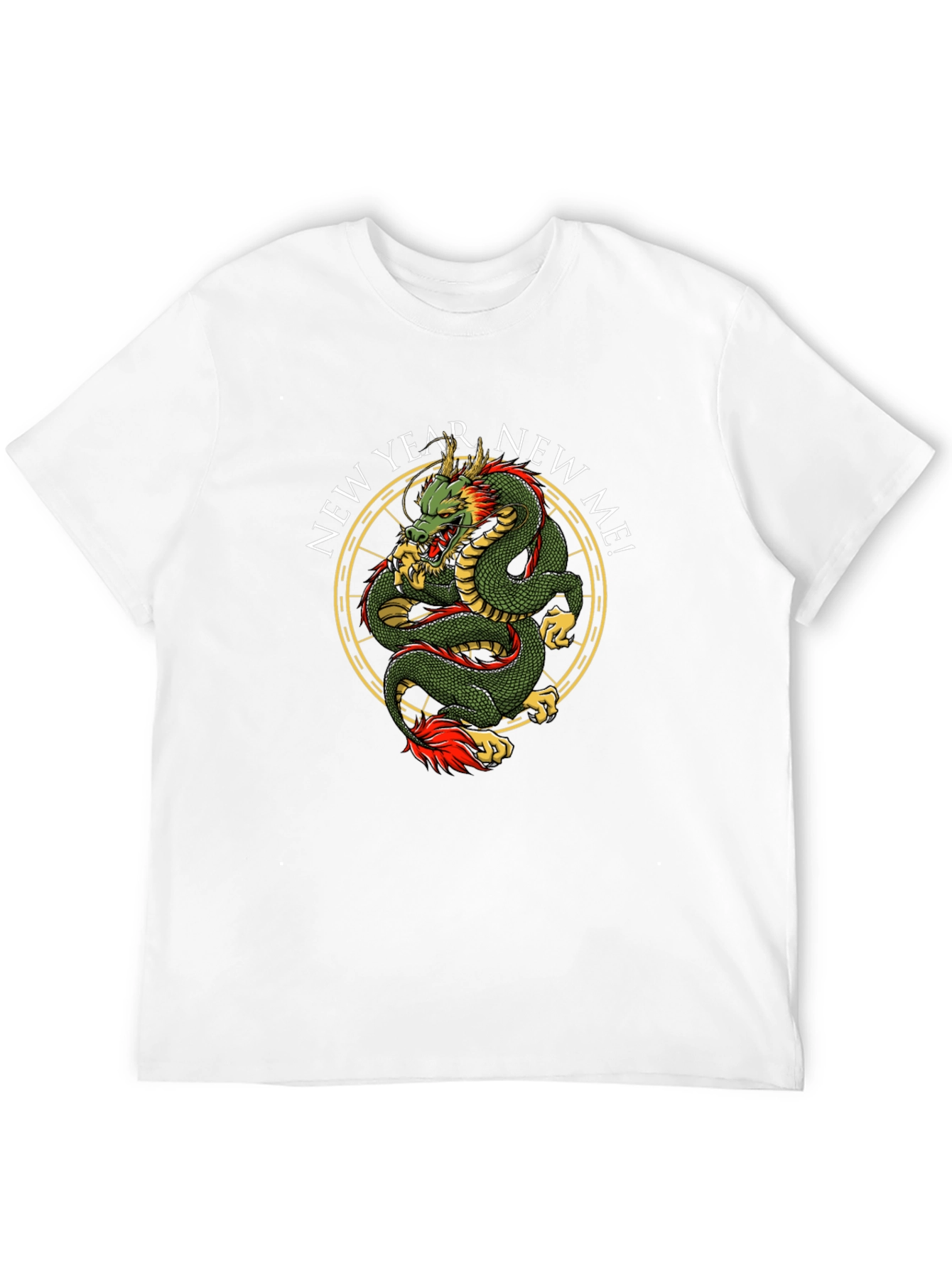 New Year New Me Dragon Graphic Tee