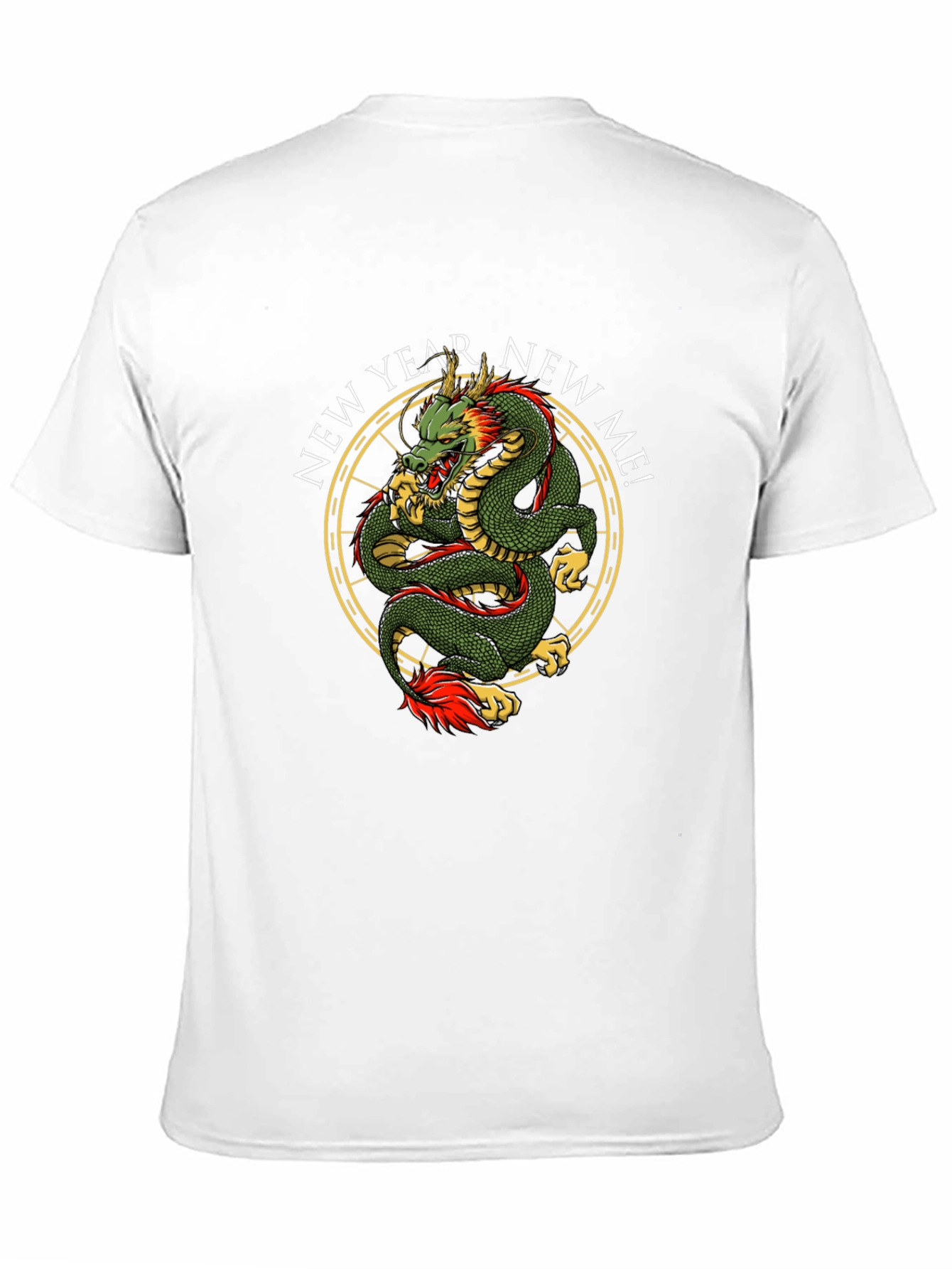 New Year New Me Dragon Graphic Tee