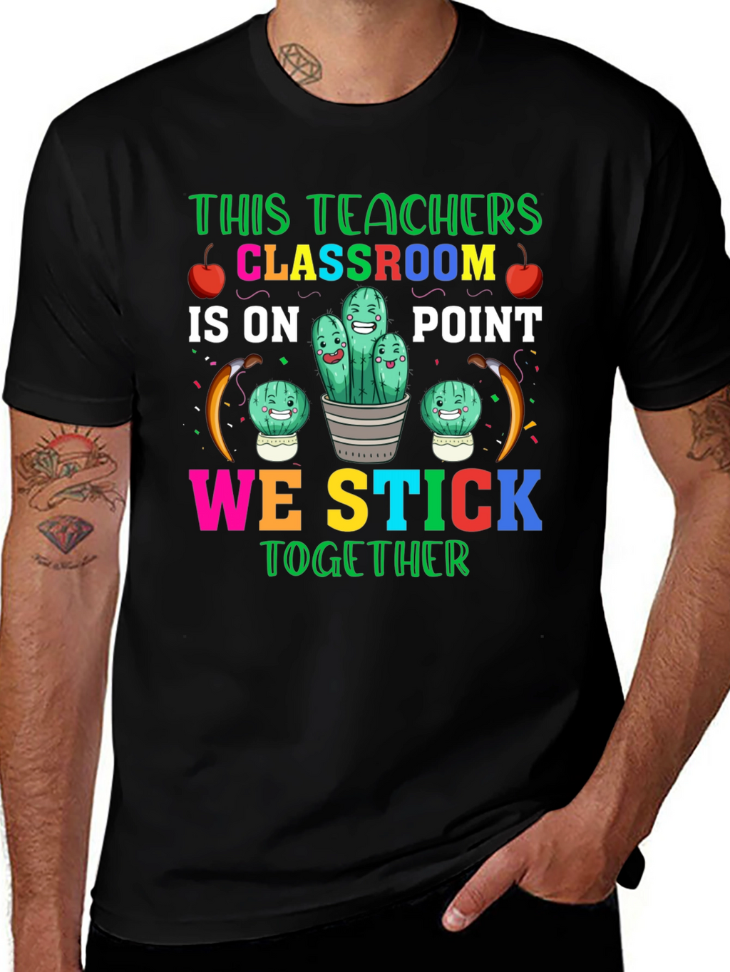 Teacher Classroom Stick Together T-Shirt