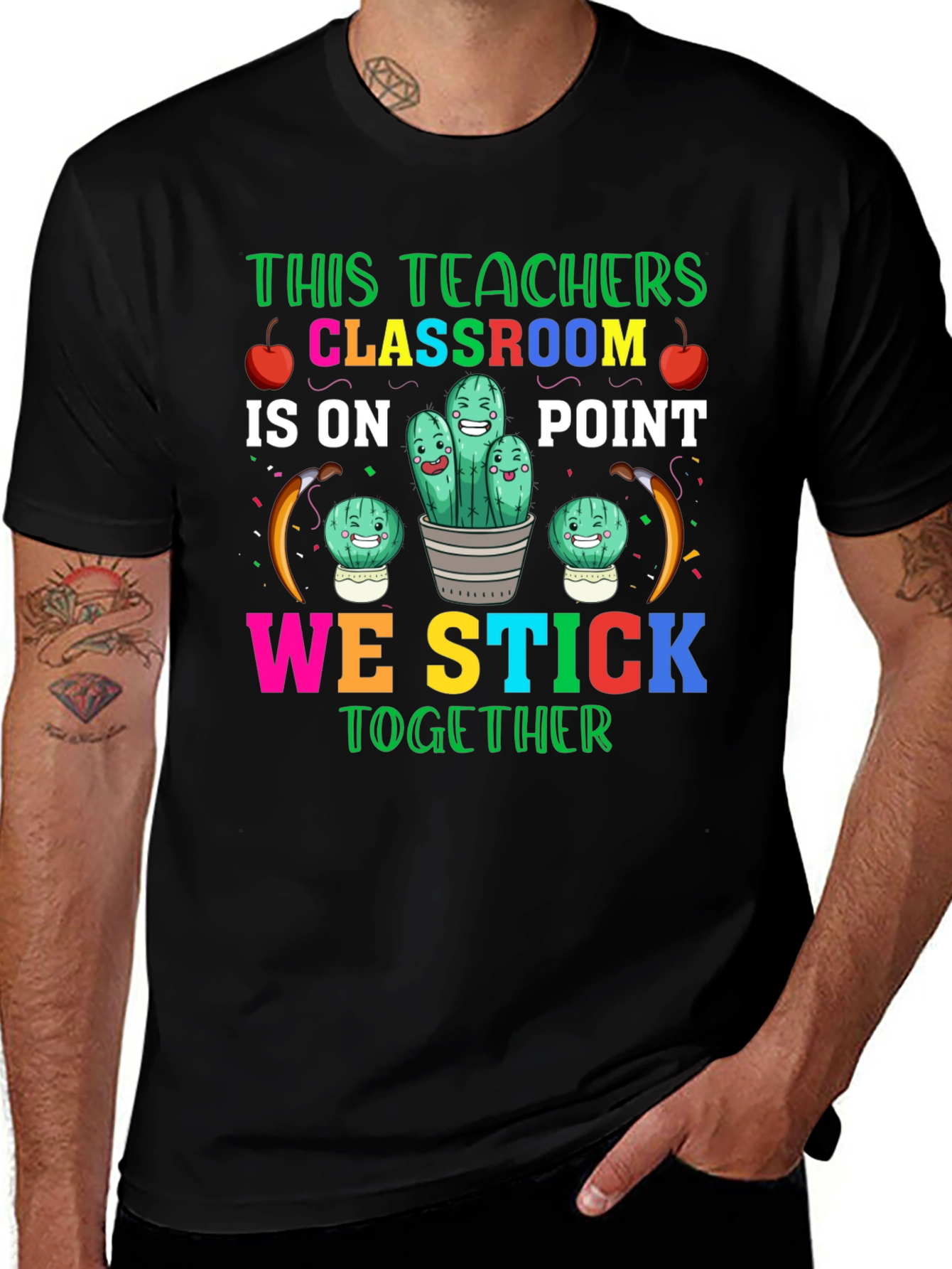 Teacher Classroom Stick Together T-Shirt