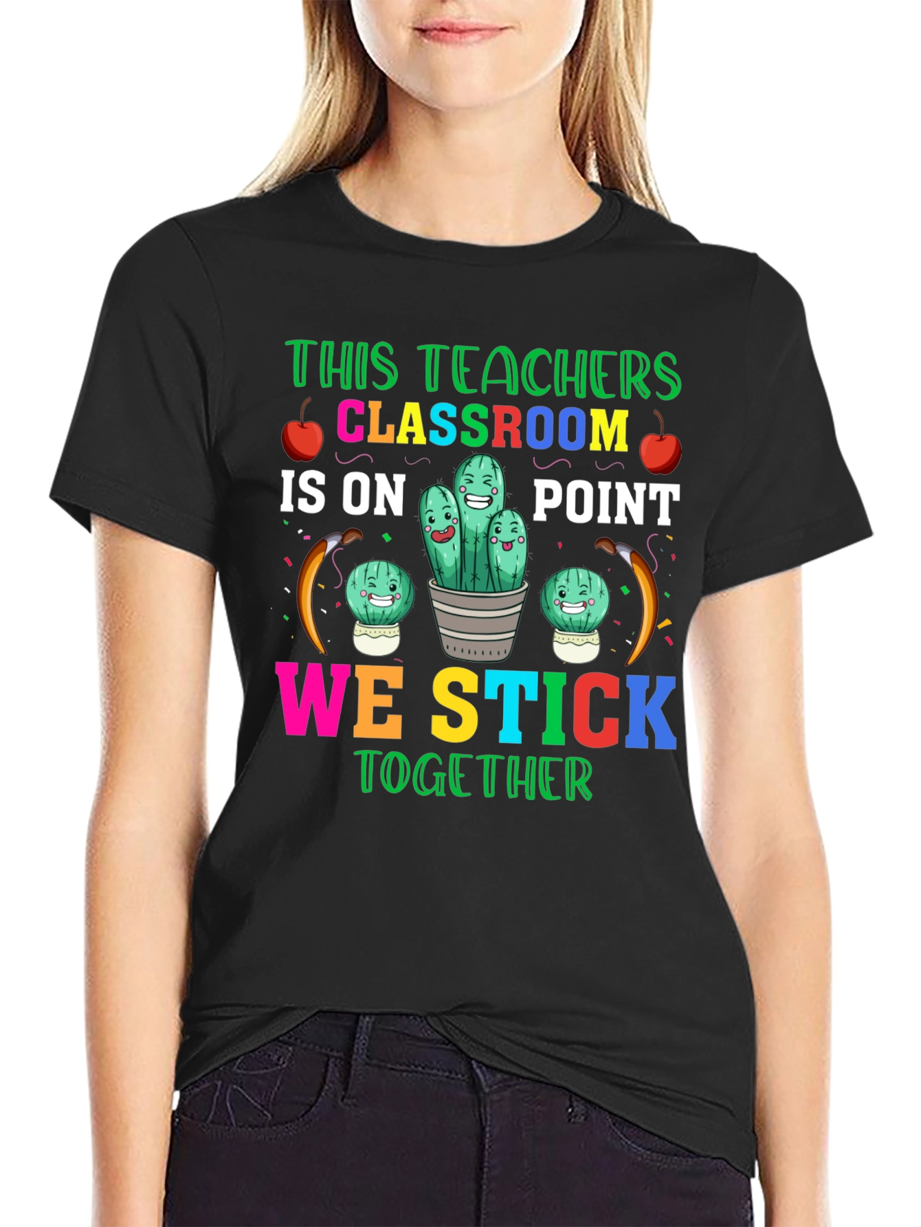 Teacher Classroom Stick Together T-Shirt