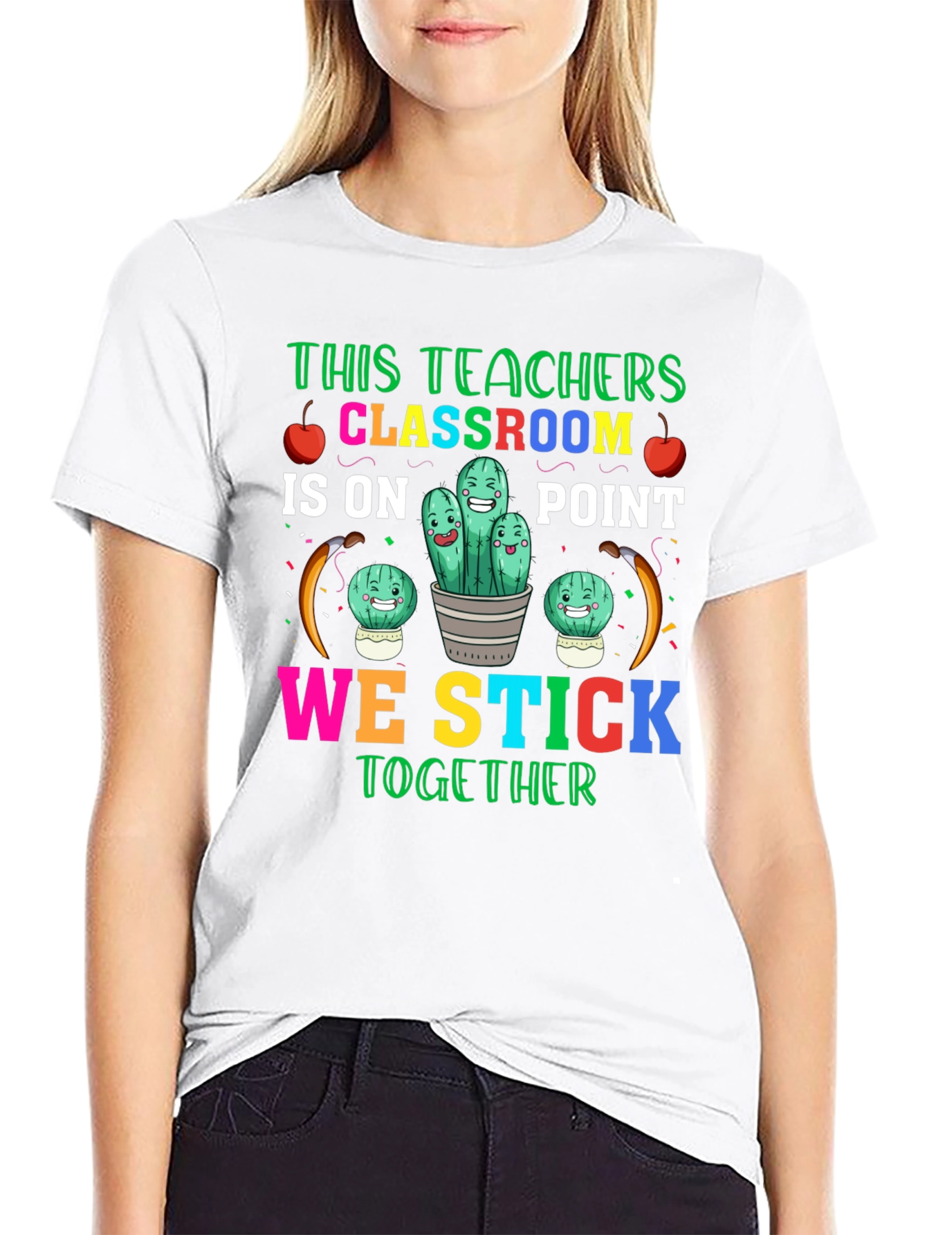 Teacher Classroom Stick Together T-Shirt