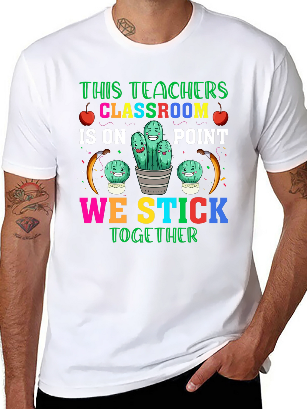 Teacher Classroom Stick Together T-Shirt