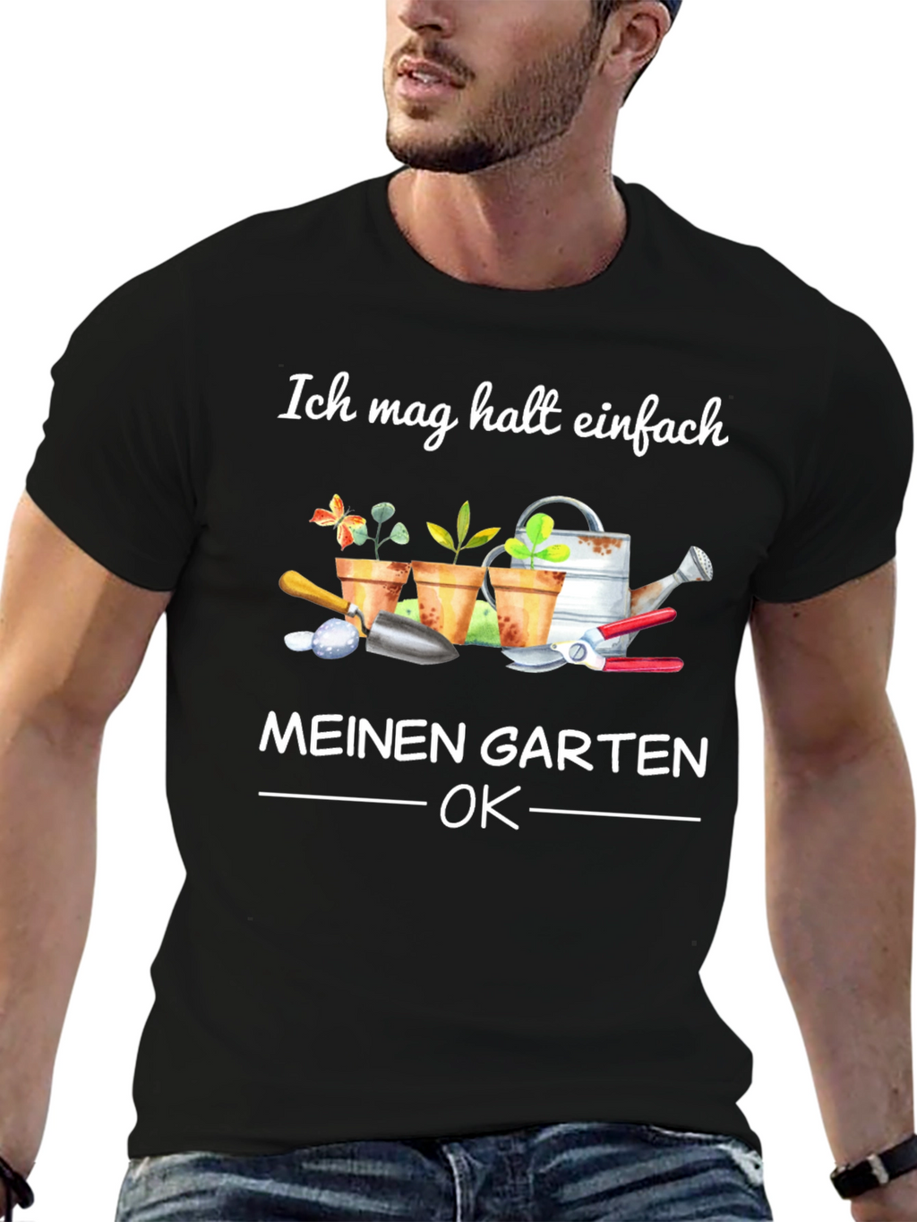 Ich Mag Halt Einfach Meinen Garten OK T-Shirt