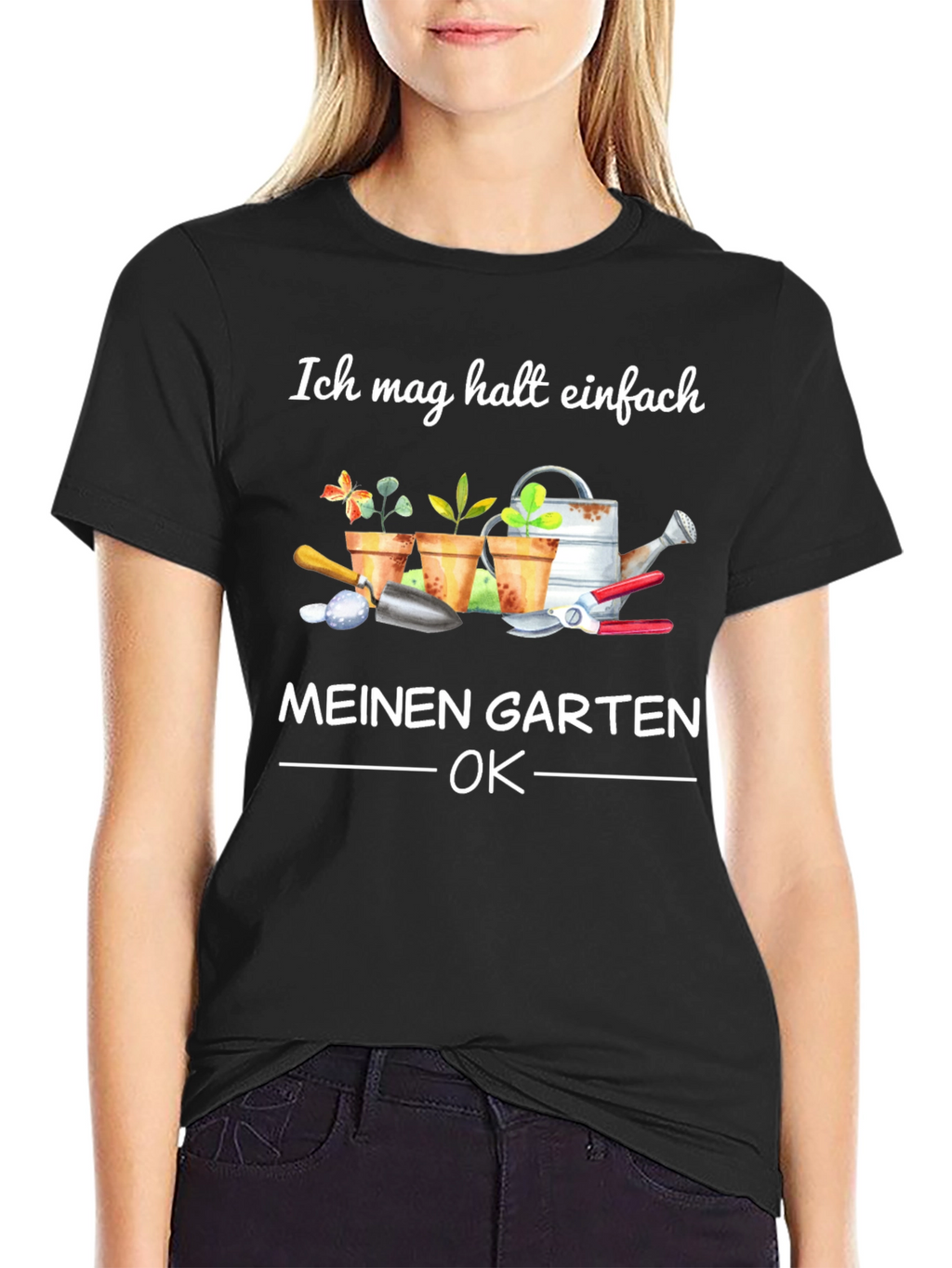 Ich Mag Halt Einfach Meinen Garten OK T-Shirt
