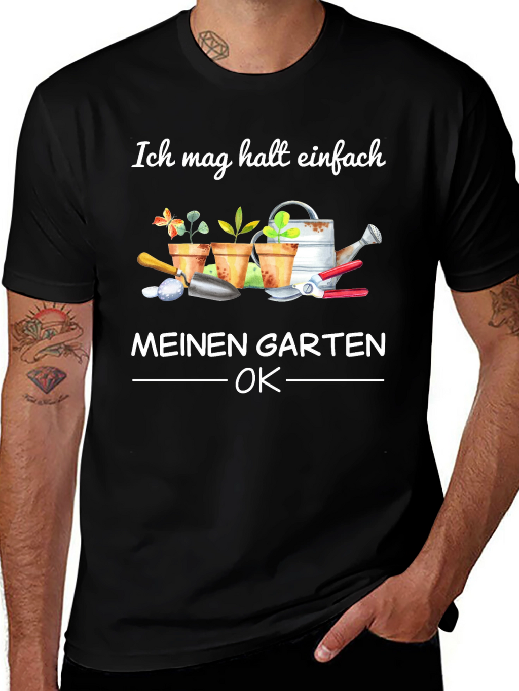 Ich Mag Halt Einfach Meinen Garten OK T-Shirt