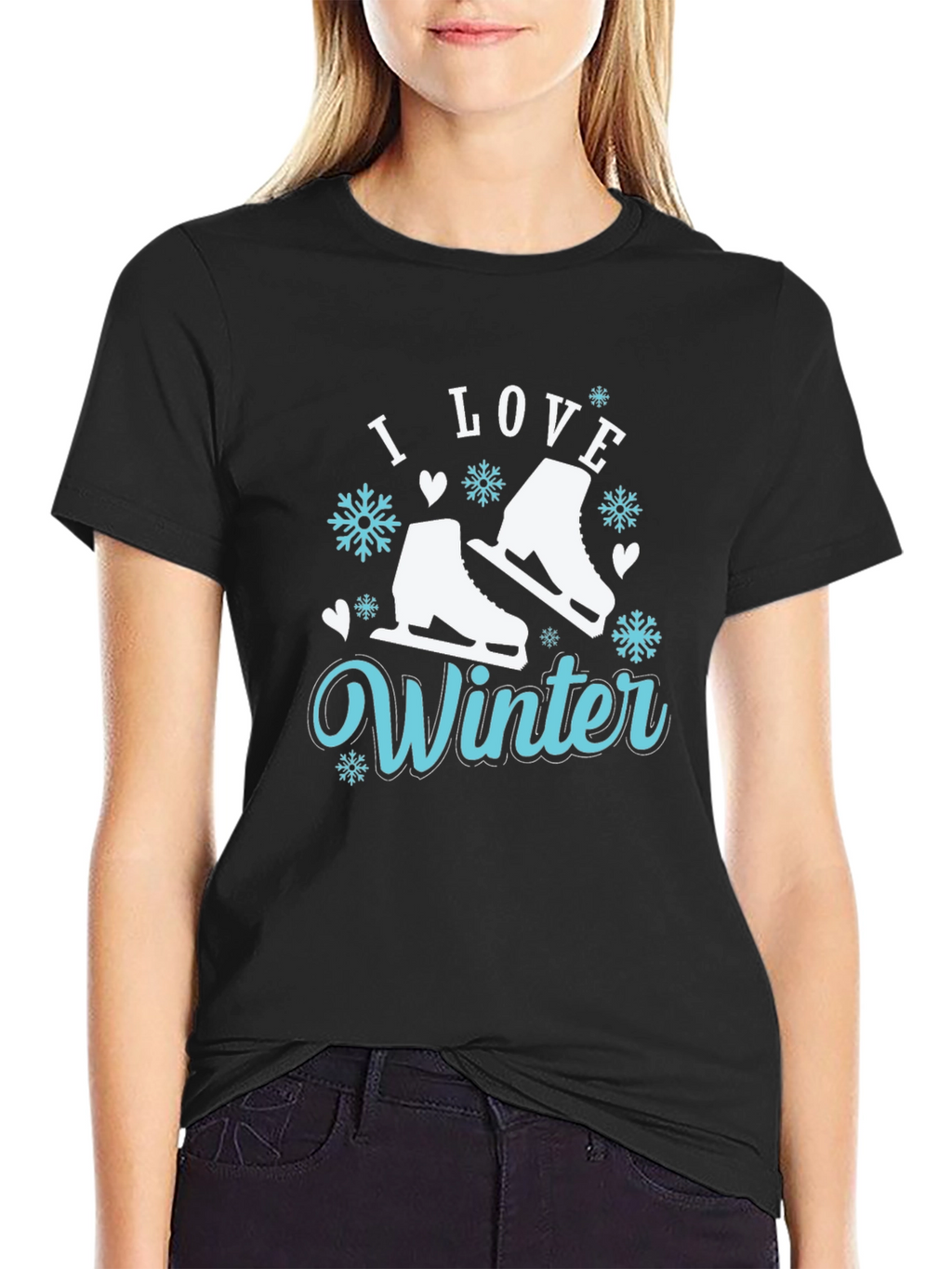 I Love Winter Graphic Tee