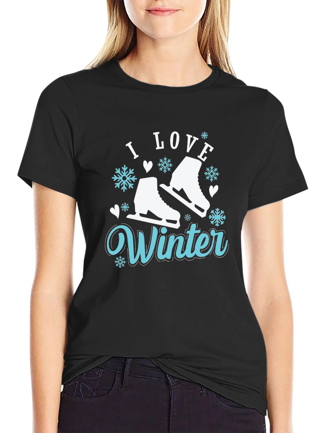 I Love Winter Graphic Tee