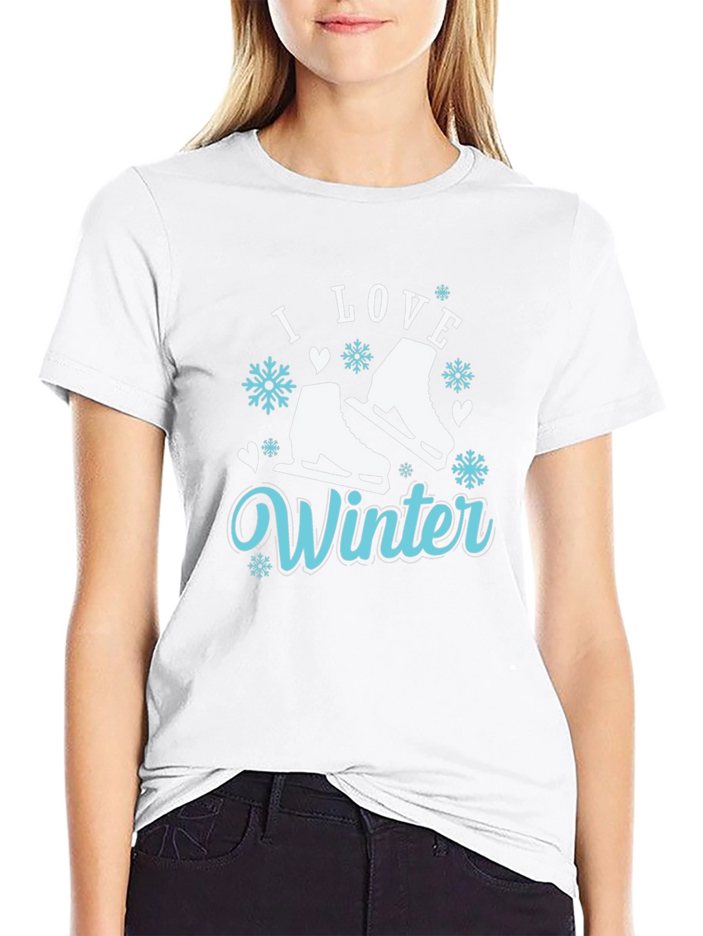 I Love Winter Graphic Tee