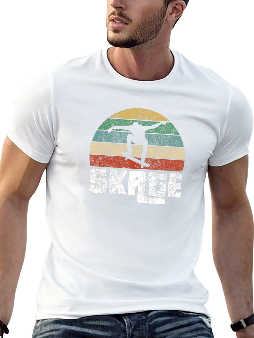 Skateboarding Retro T-Shirt