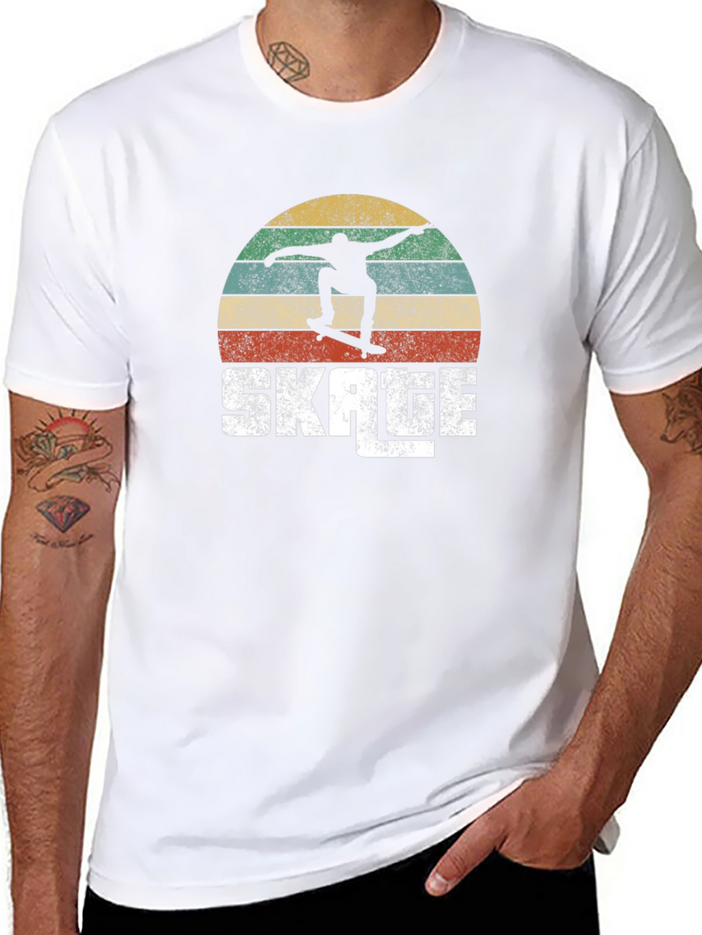 Skateboarding Retro T-Shirt