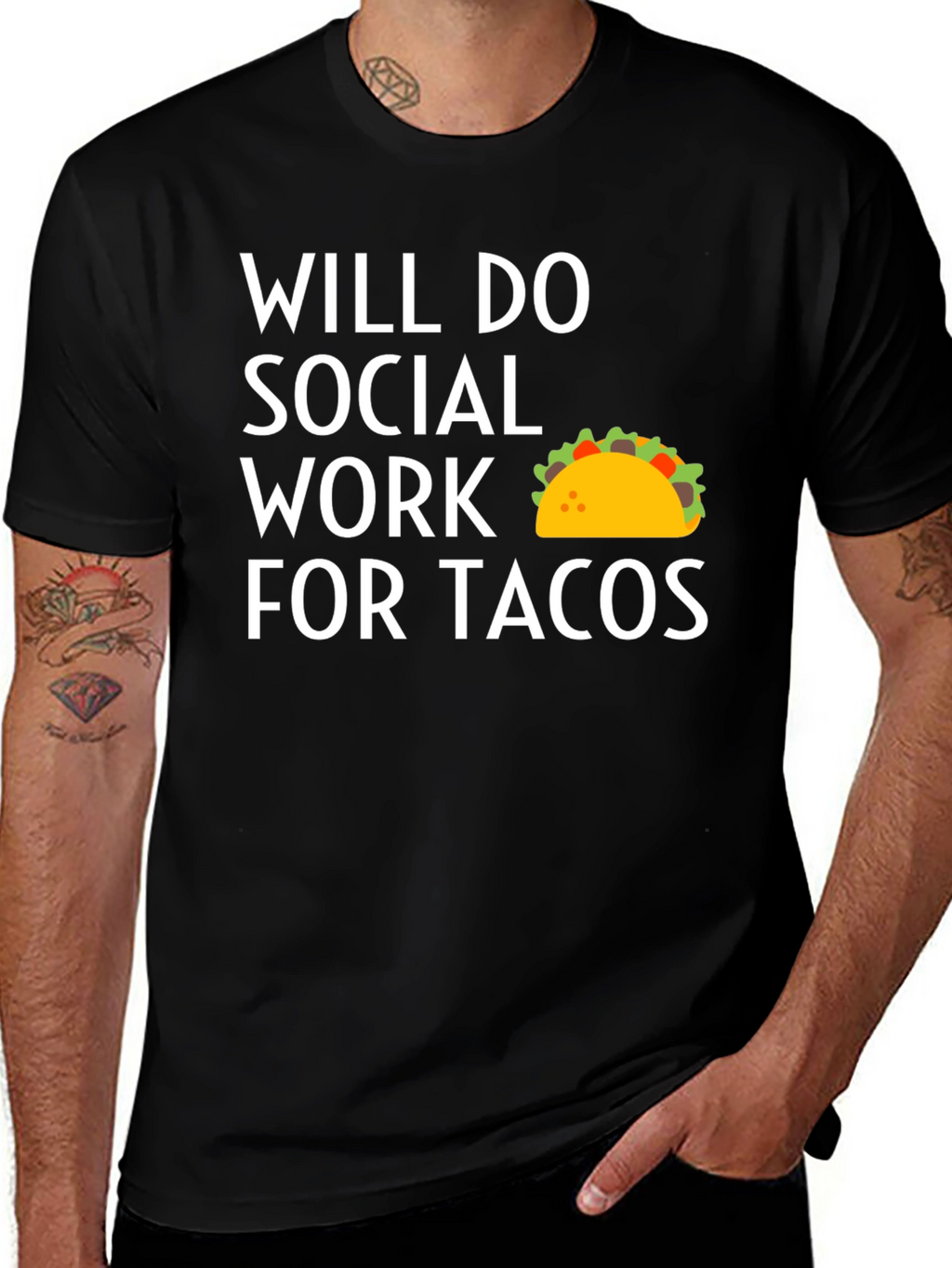 Funny Social Work Taco T-Shirt