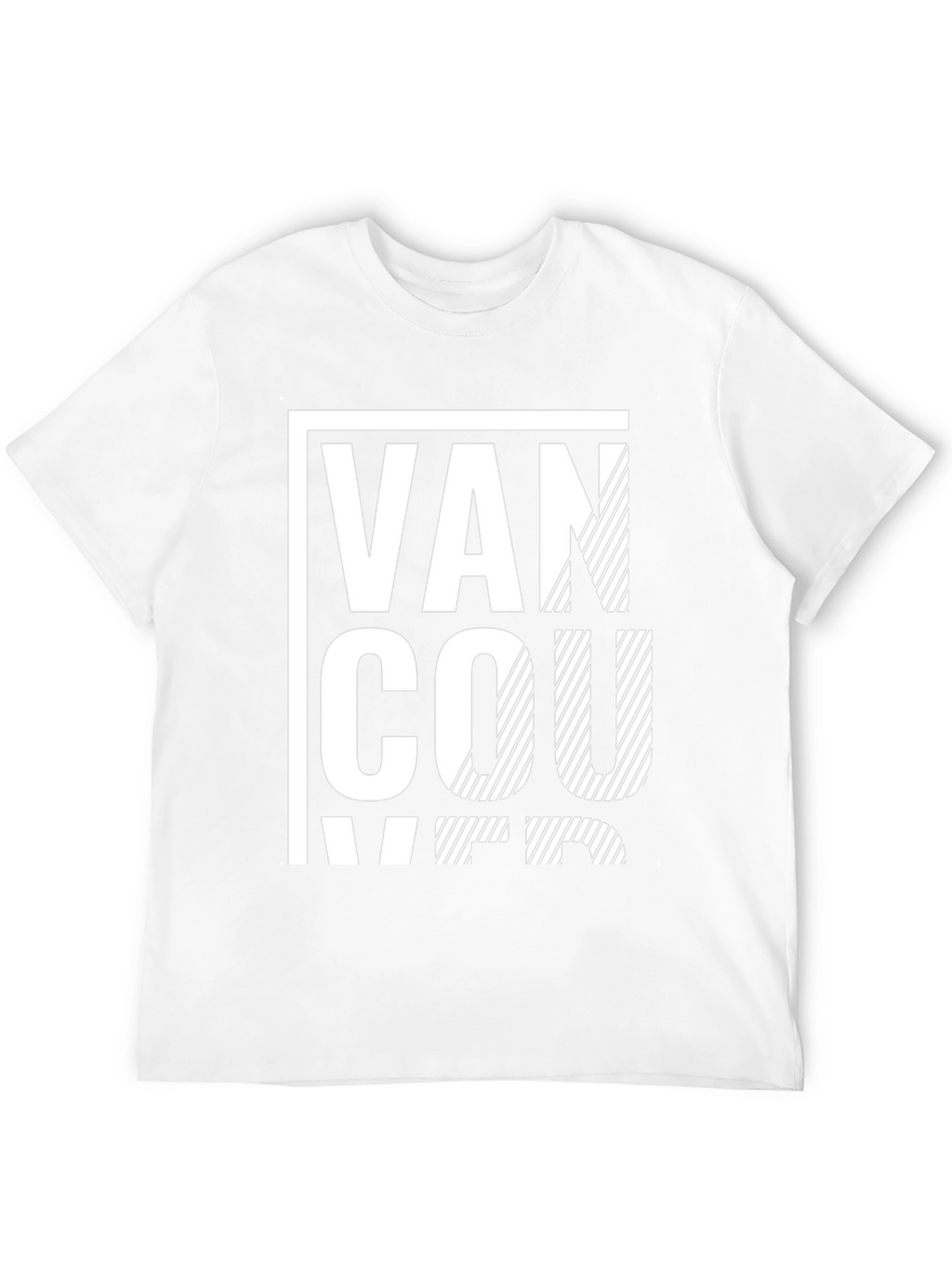 Vancouver Graphic Print Black T-Shirt