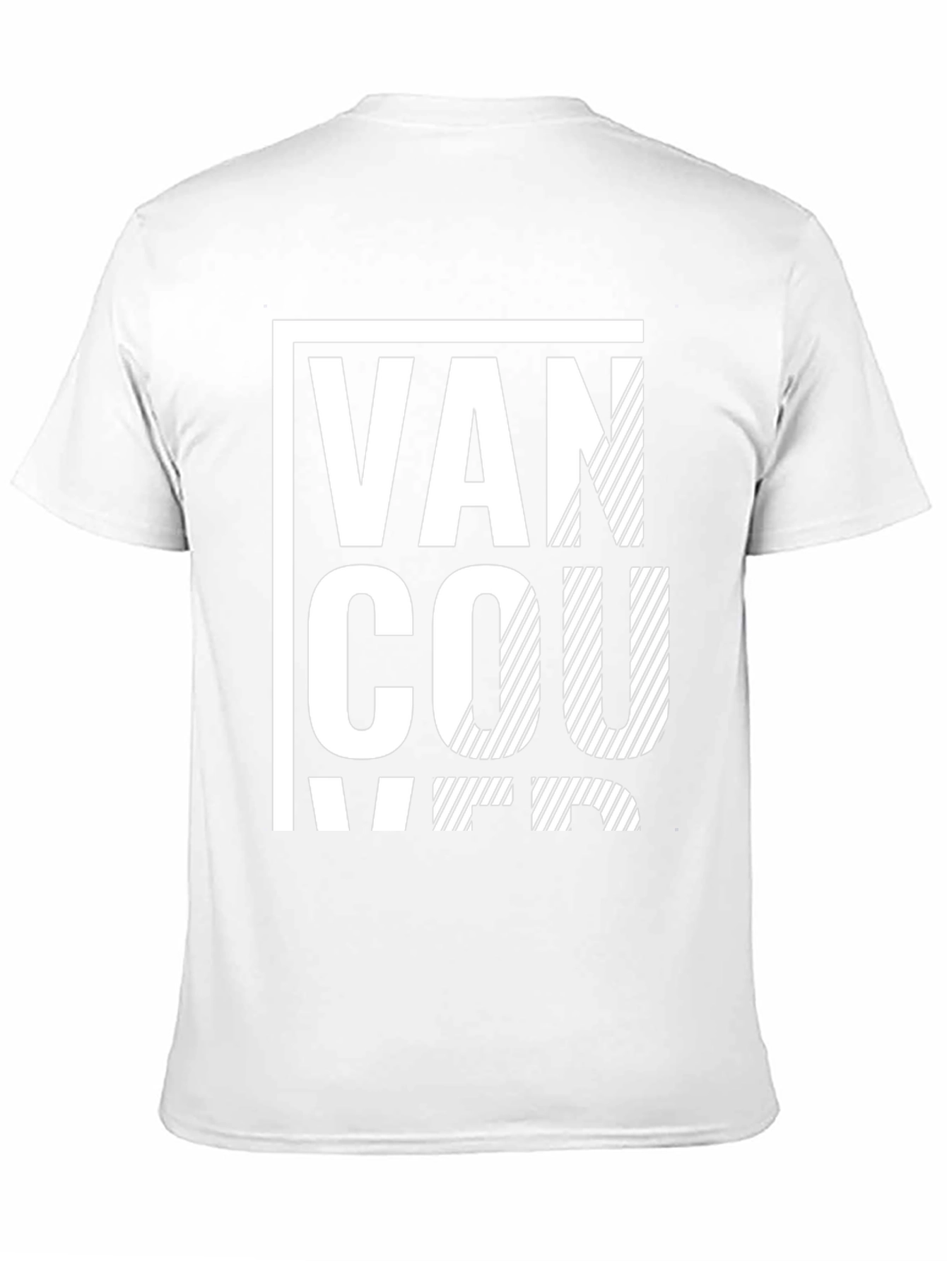 Vancouver Graphic Print Black T-Shirt