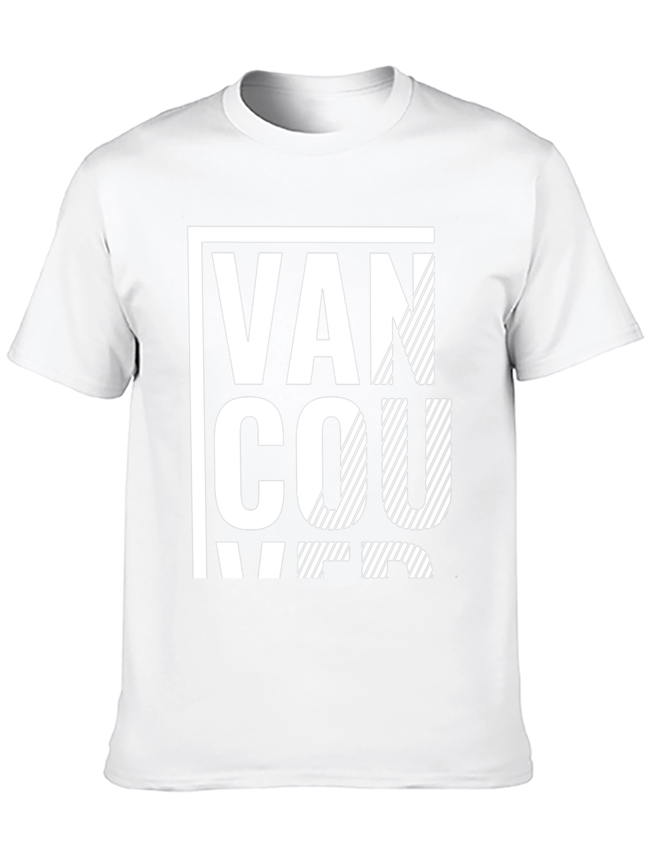 Vancouver Graphic Print Black T-Shirt