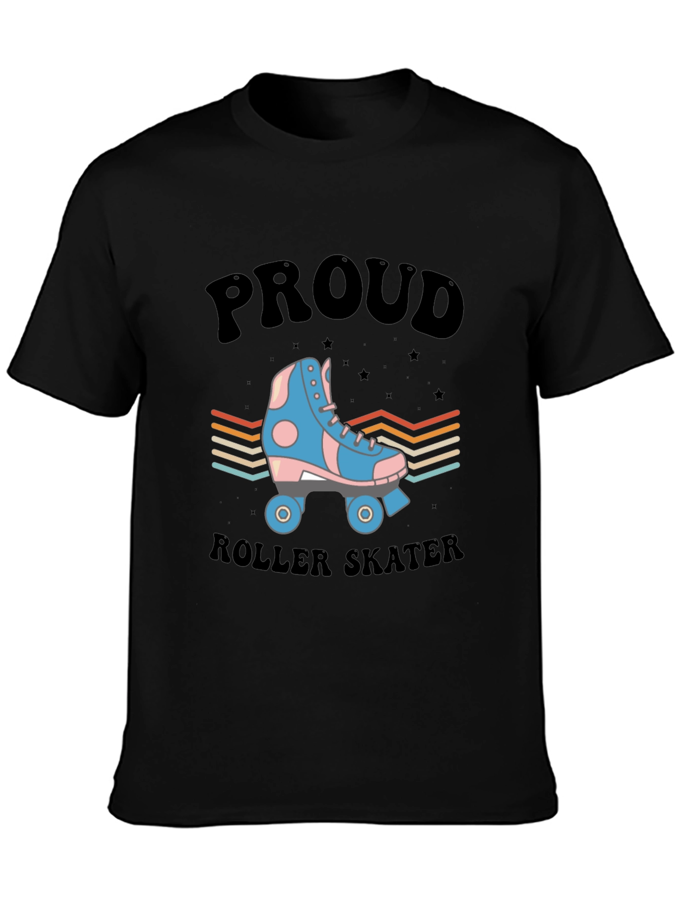 Proud Roller Skater T-Shirt Vintage Retro Style