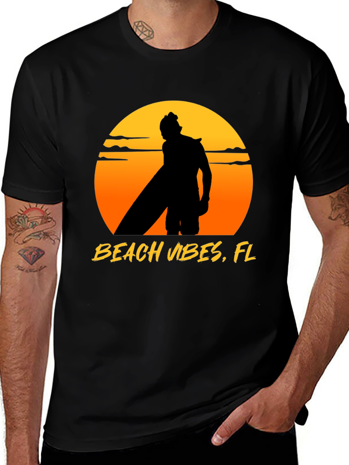 Beach Vibes FL Graphic Tee