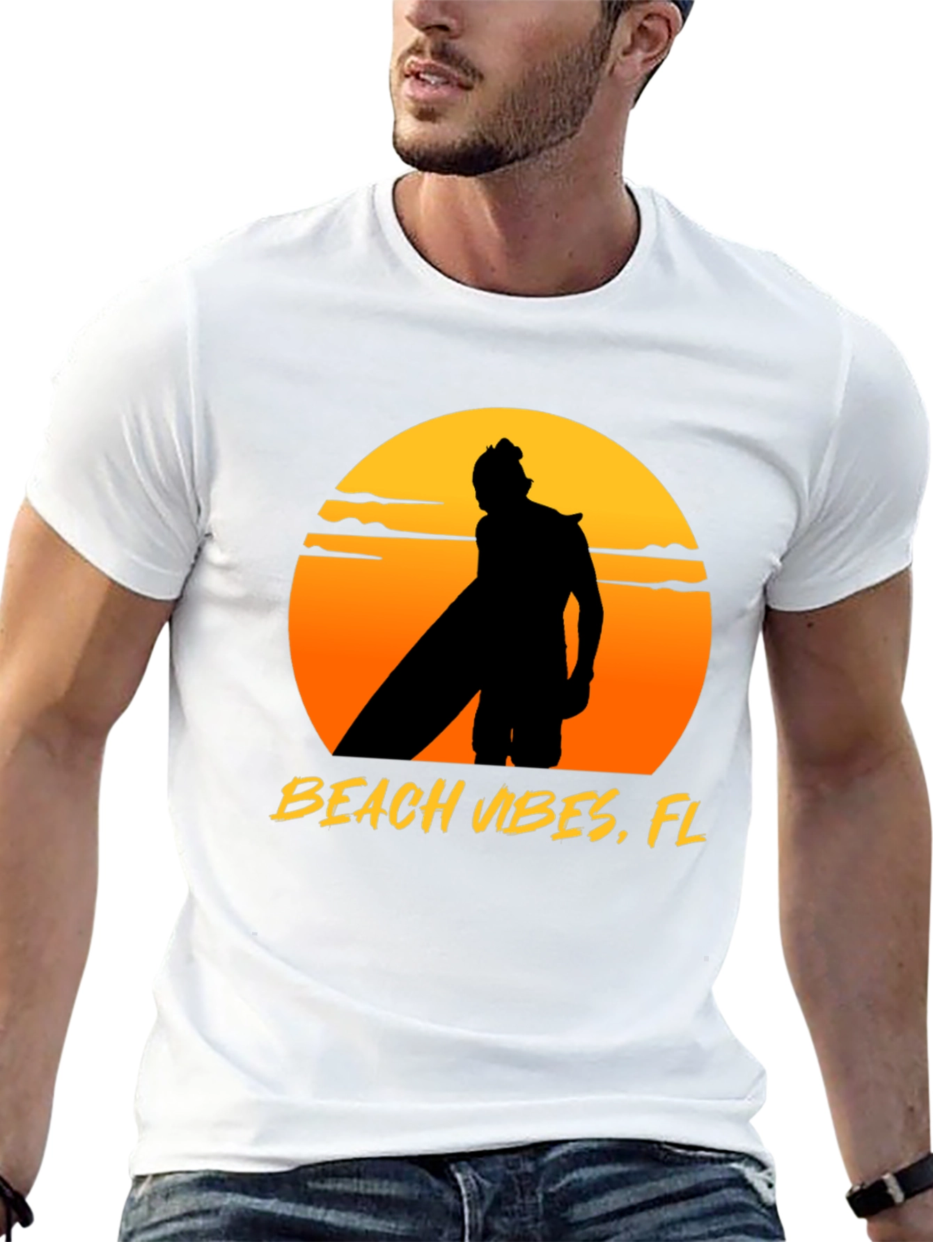 Beach Vibes FL Graphic Tee